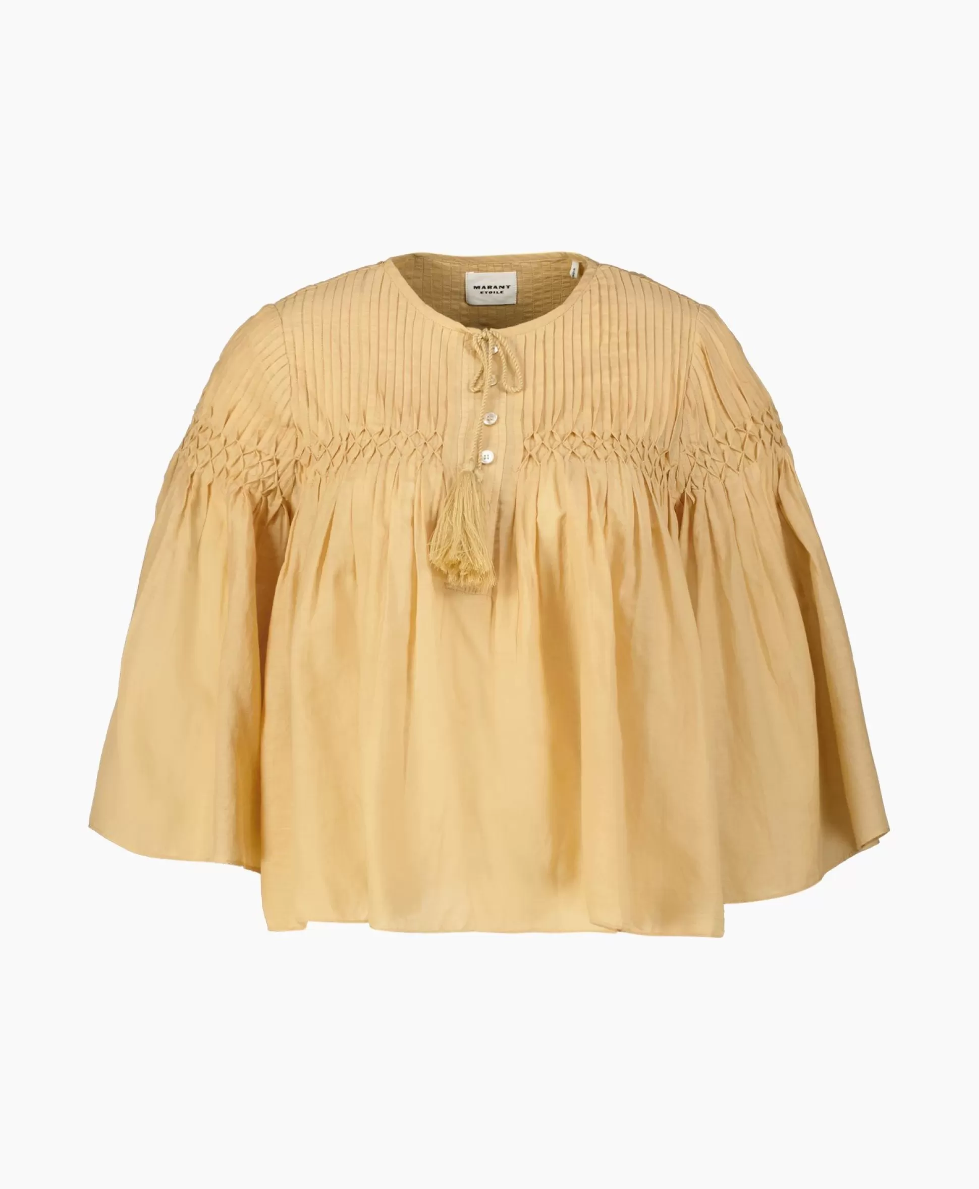 Sale Marant Etoile Blouse Axeliana-Ge Beige Dames Blouses