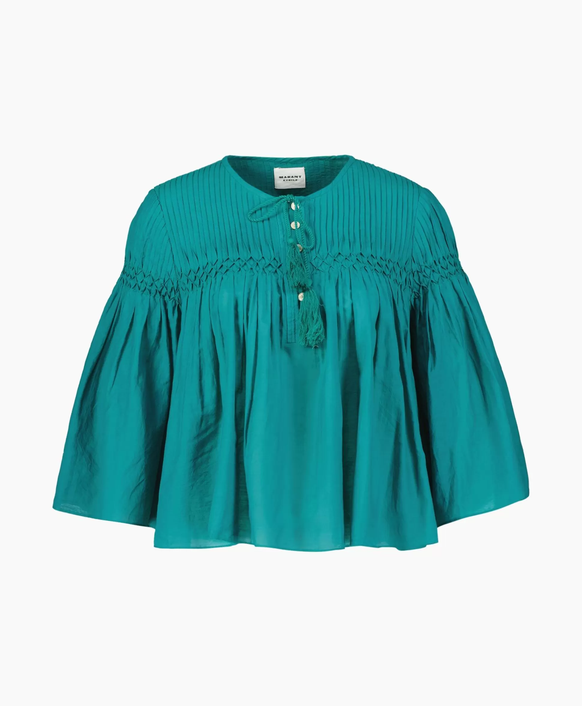 Cheap Marant Etoile Blouse Axeliana-Ge Groen Dames Blouses