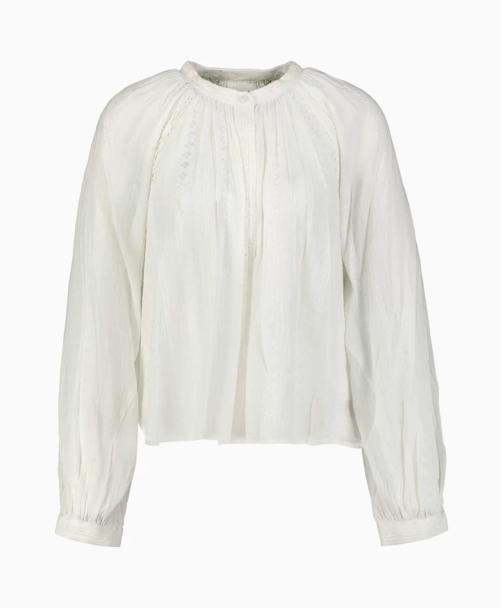 Cheap Marant Etoile Blouse Janelle-Ga Wit Dames Blouses