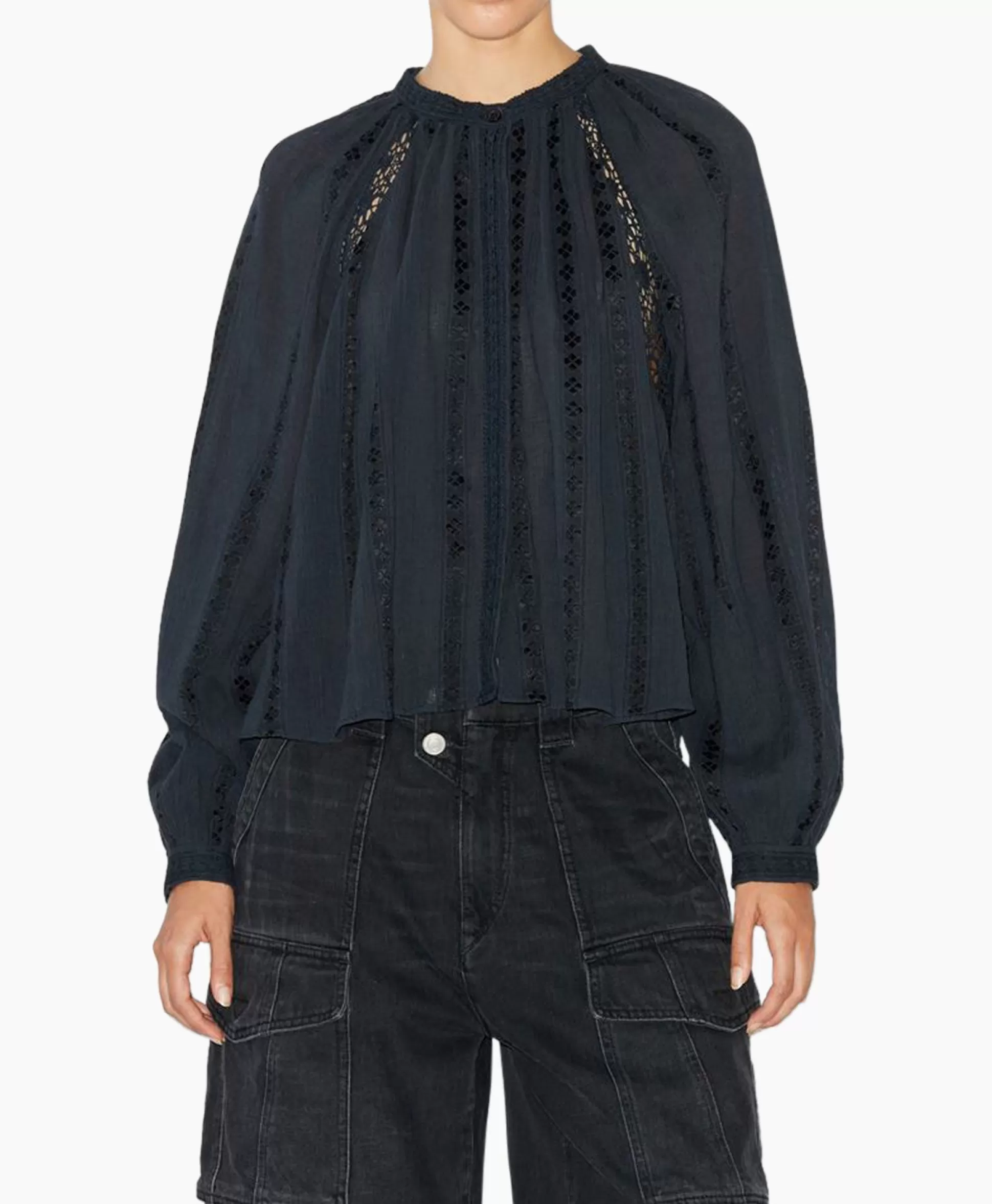 New Marant Etoile Blouse Janelle-Ga Zwart Dames Blouses