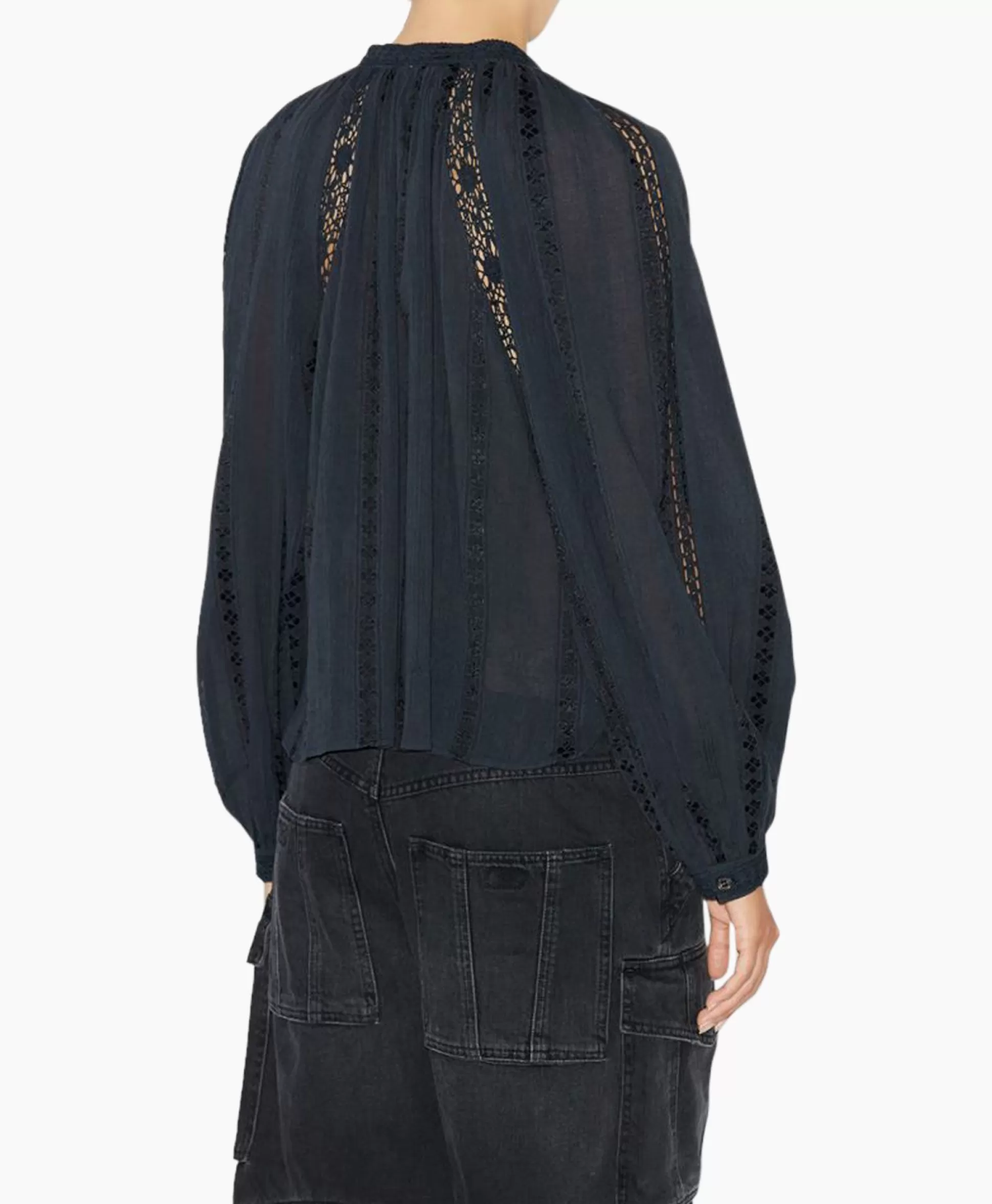 New Marant Etoile Blouse Janelle-Ga Zwart Dames Blouses