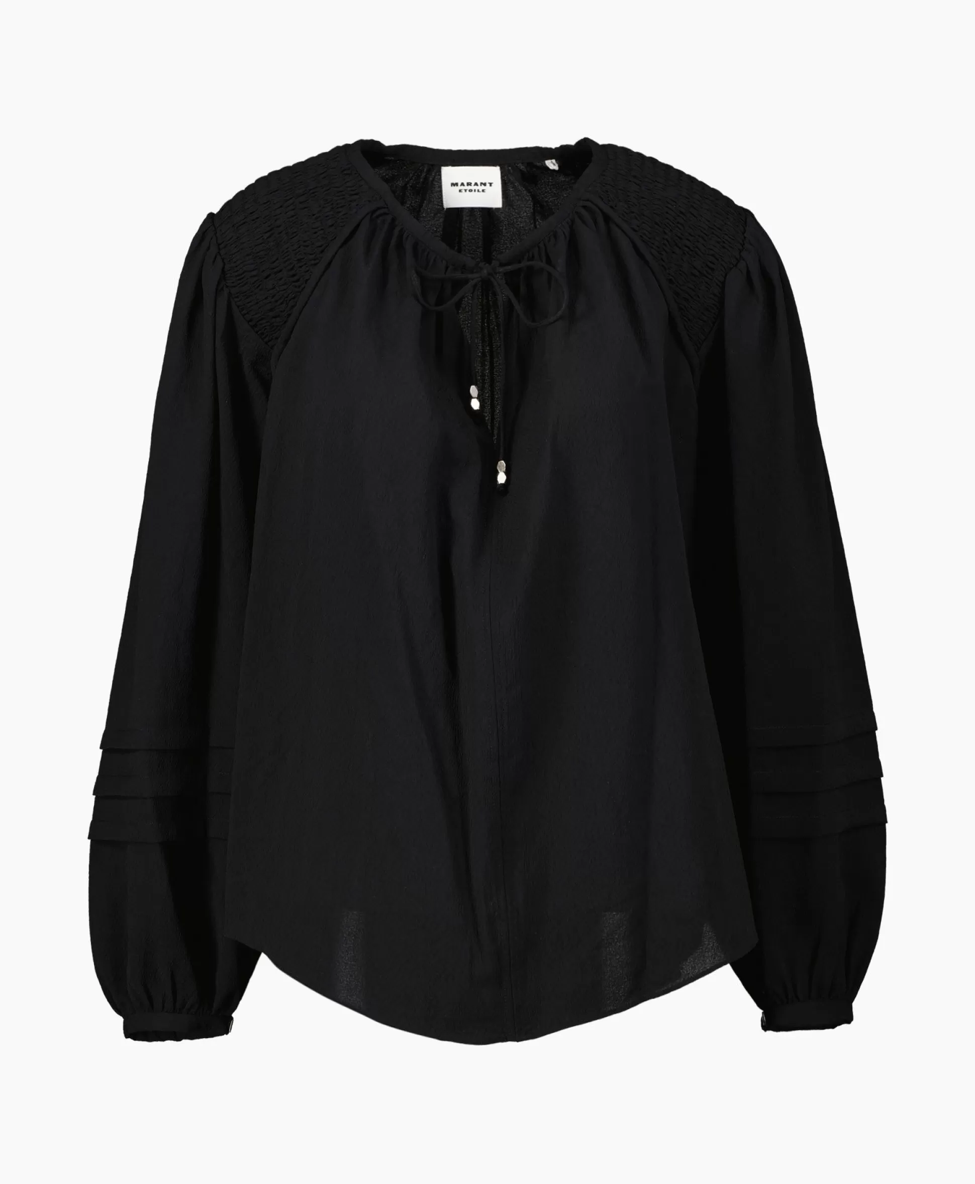 Cheap Marant Etoile Blouse Lamaya-Gb Zwart Dames Blouses