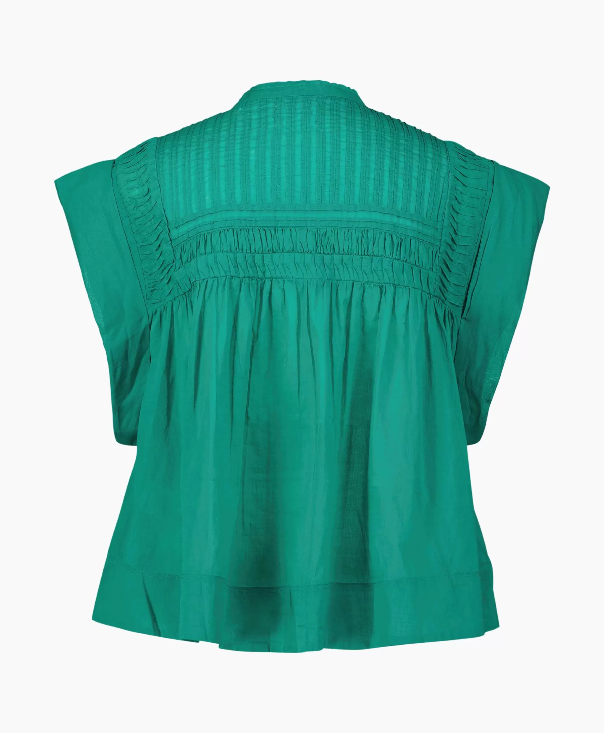 Best Sale Marant Etoile Blouse Leaza-Gb Groen Dames Blouses