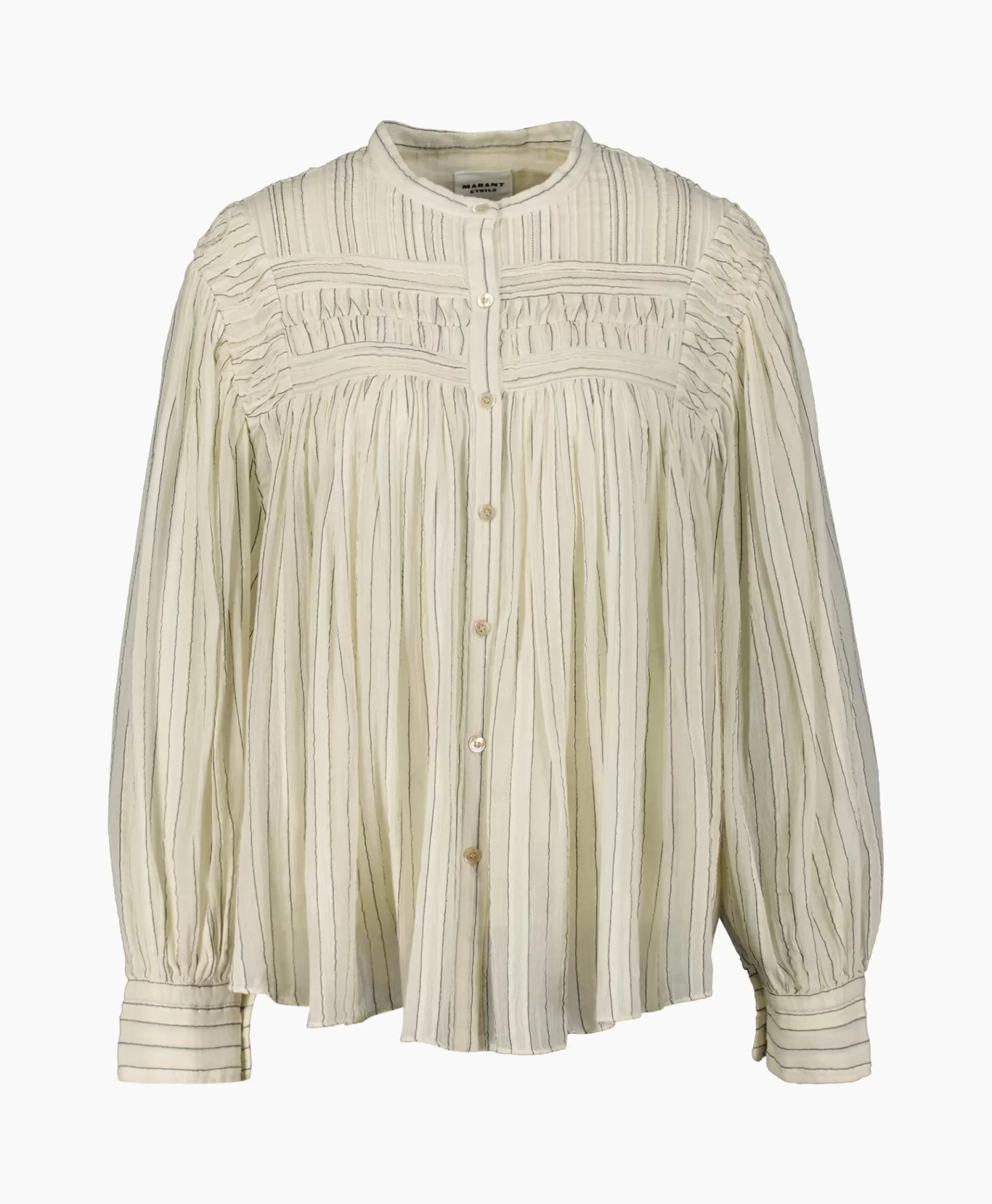 Cheap Marant Etoile Blouse Plalia-Gc Ecru Dames Blouses