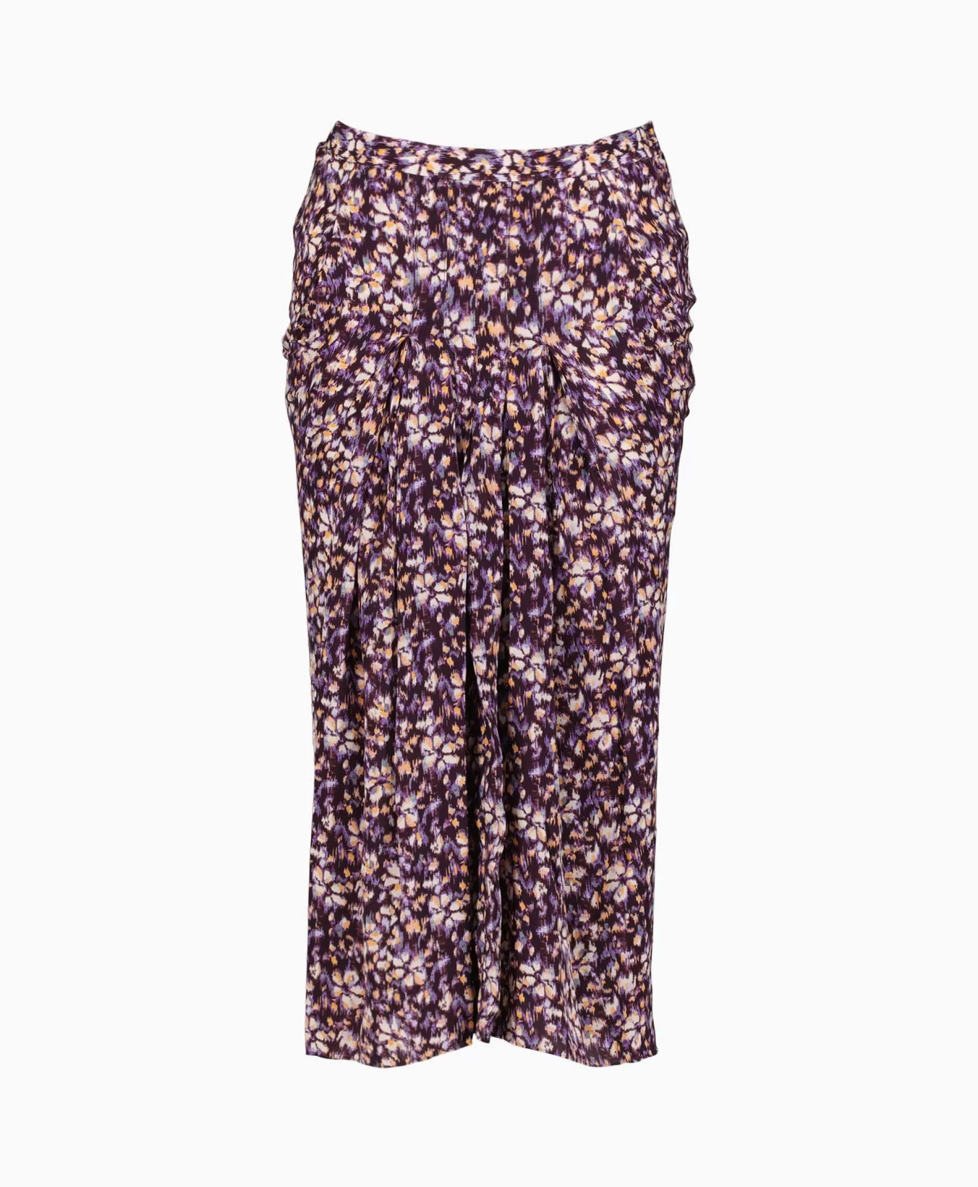 Flash Sale Marant Etoile Maxi Rok Eolia-Gc Paars Dames Rokken