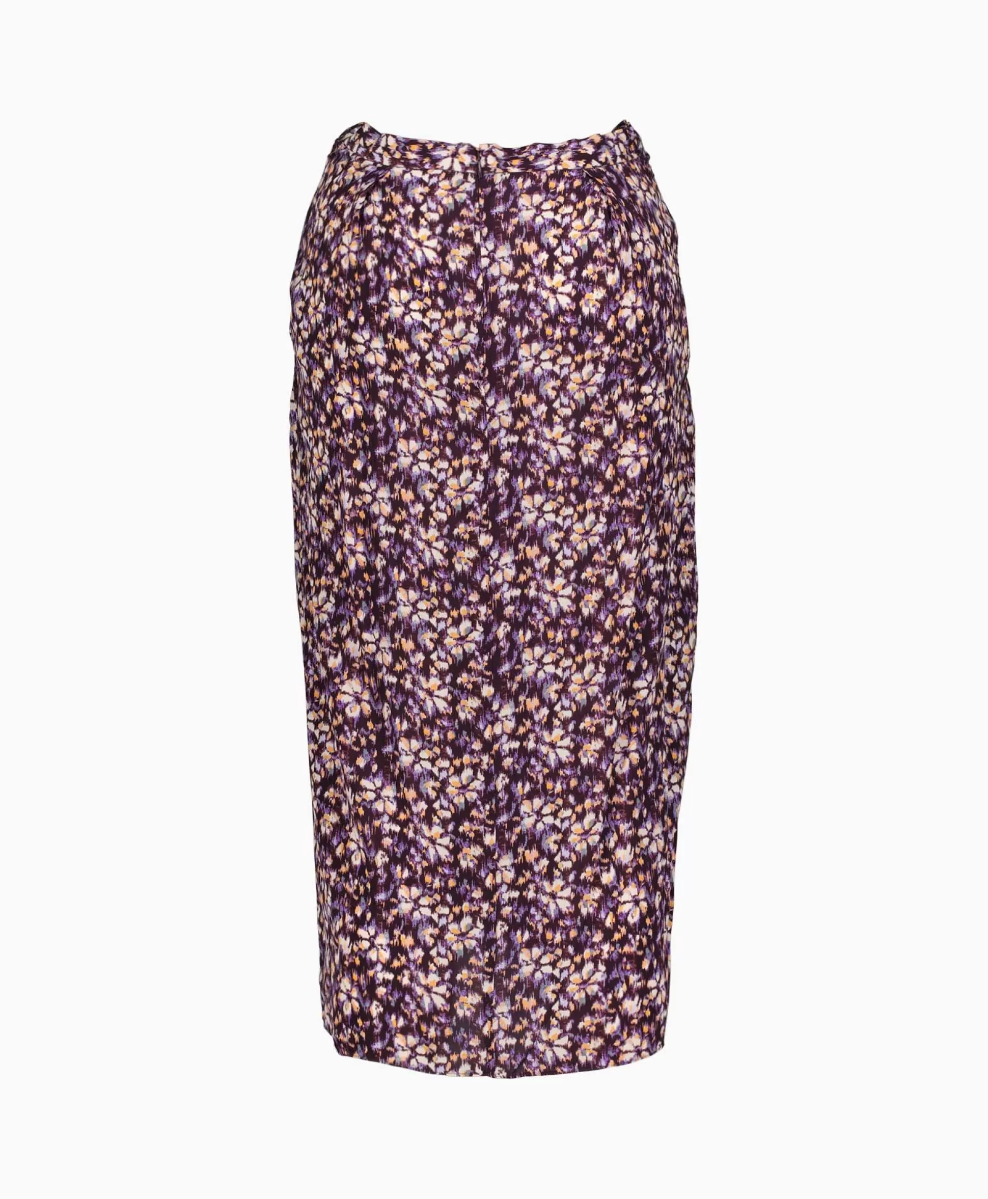 Flash Sale Marant Etoile Maxi Rok Eolia-Gc Paars Dames Rokken