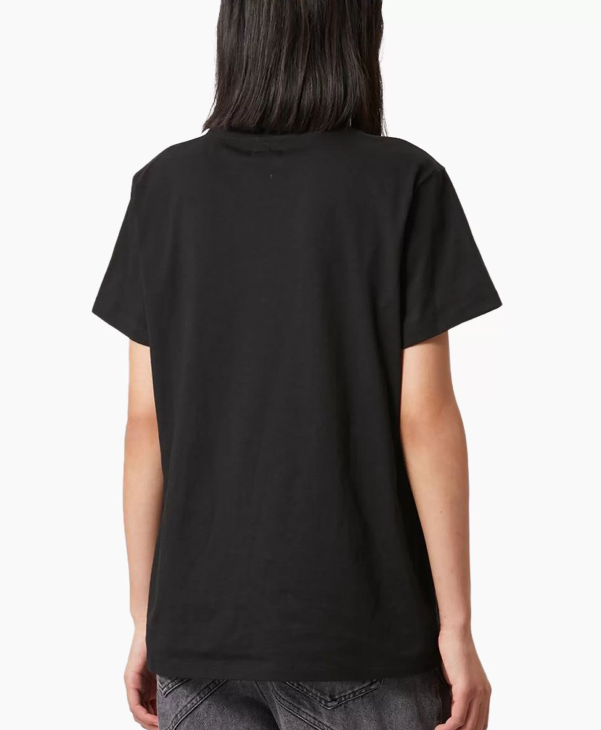 Sale Marant Etoile T-Shirt Korte Mouw Aby-Gb Zwart Dames T-Shirts & Tops