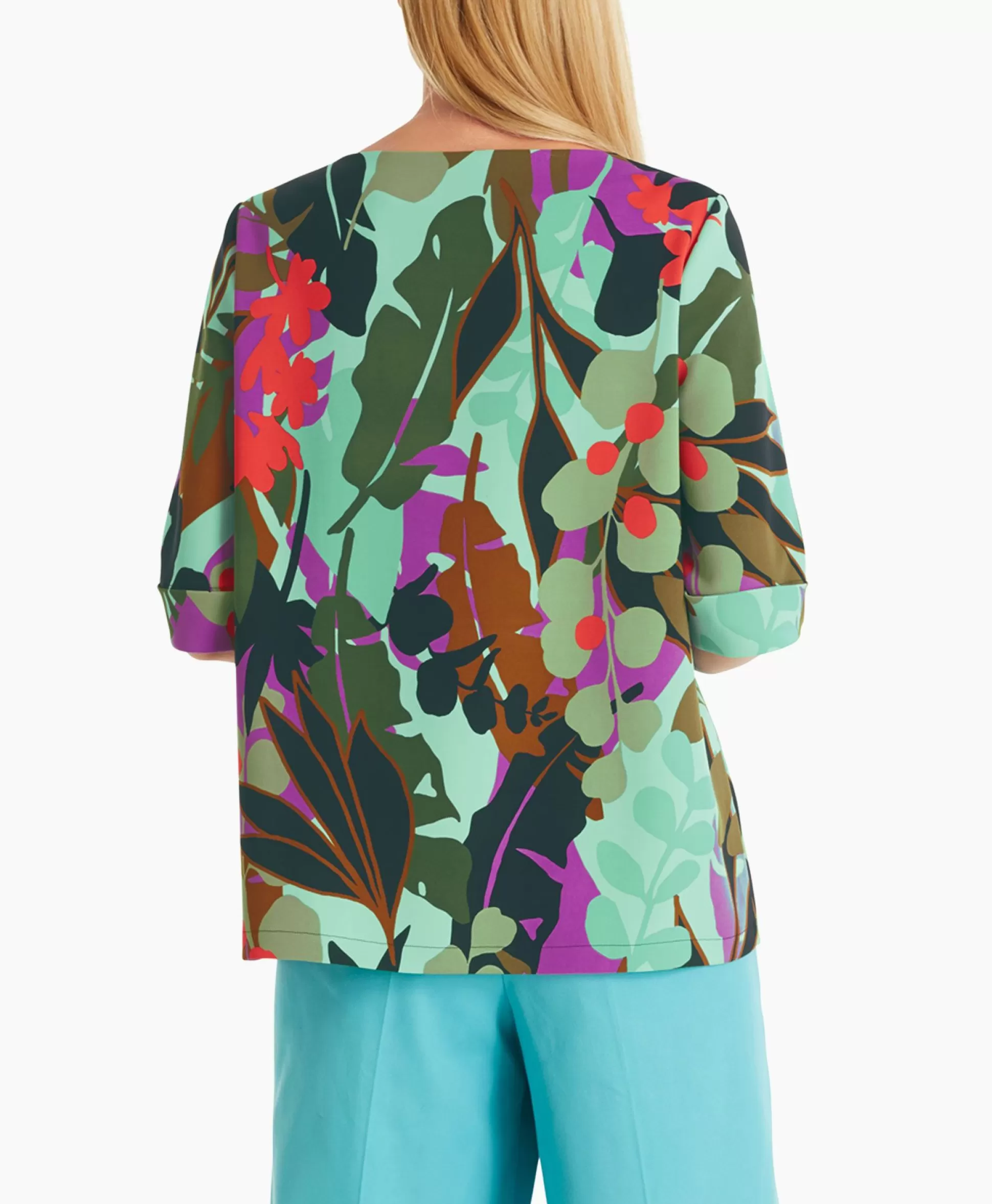 Online Blouse Wc 51.07 W02 Groen Dames Blouses