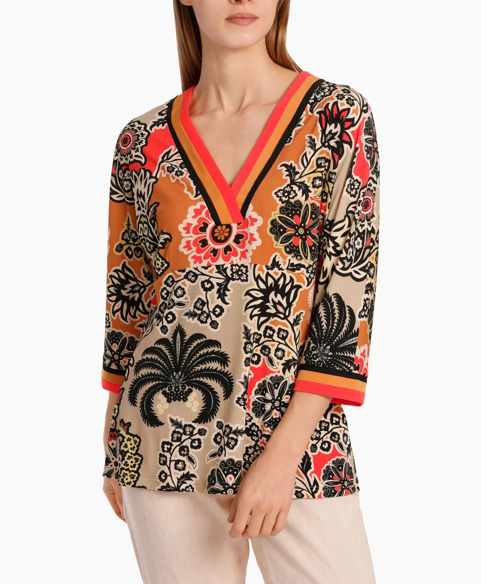 Store Blouse Wc 55.08 J48 Oranje Dames Blouses