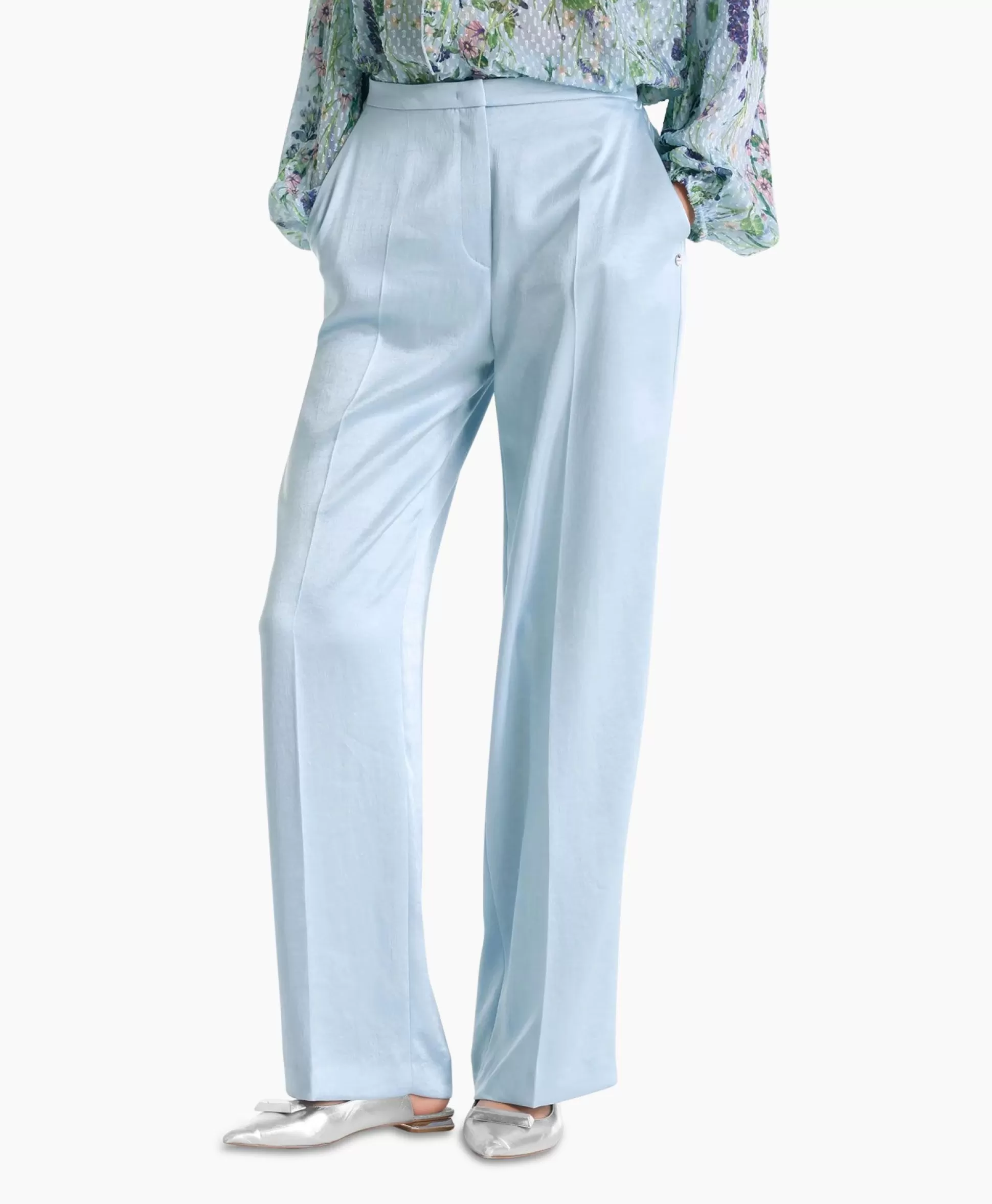 Fashion Broek Wc 81.63 W46 Licht Blauw Dames Broeken