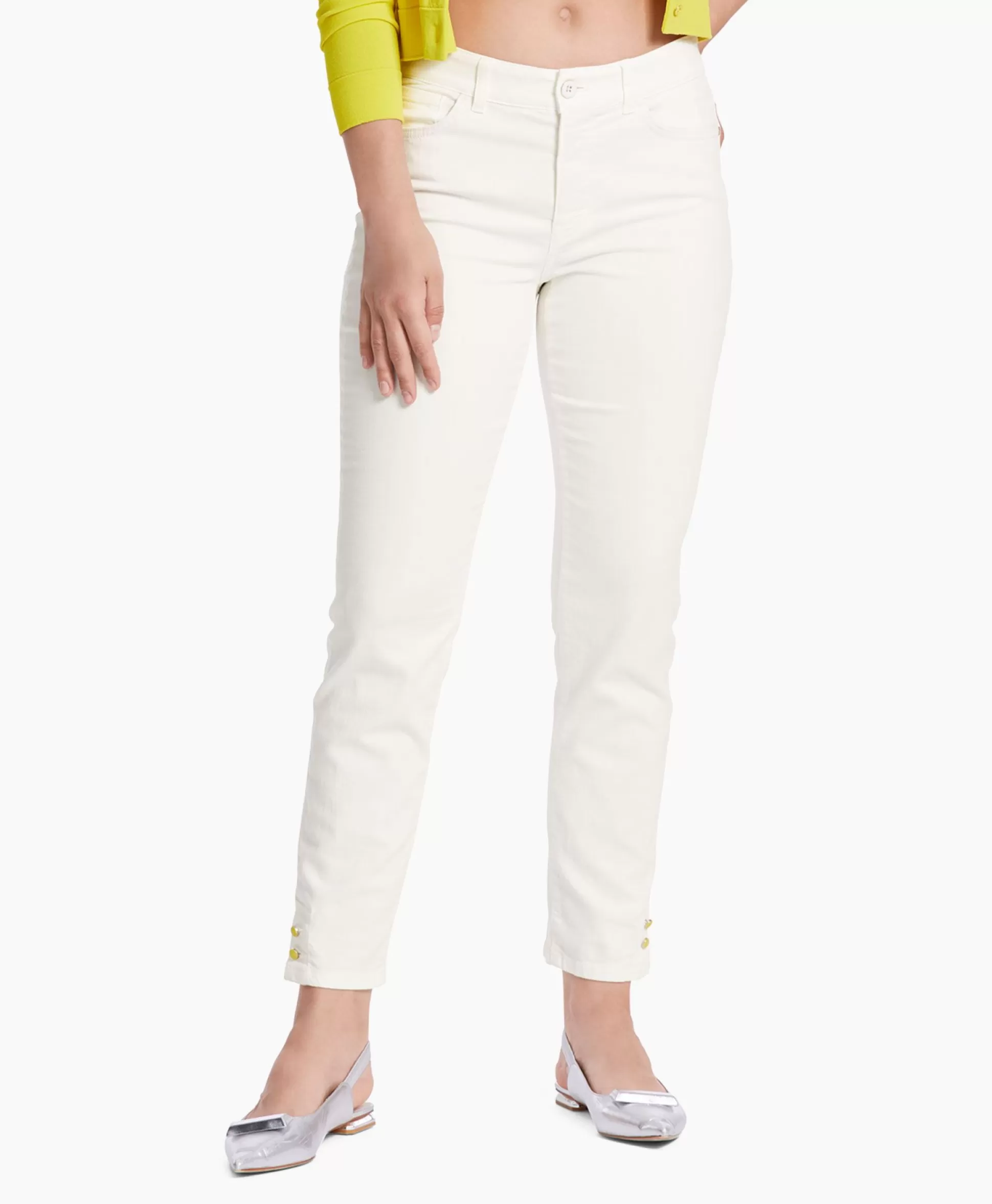 Discount Jeans Wc 82.13 D69 Off White Dames Broeken