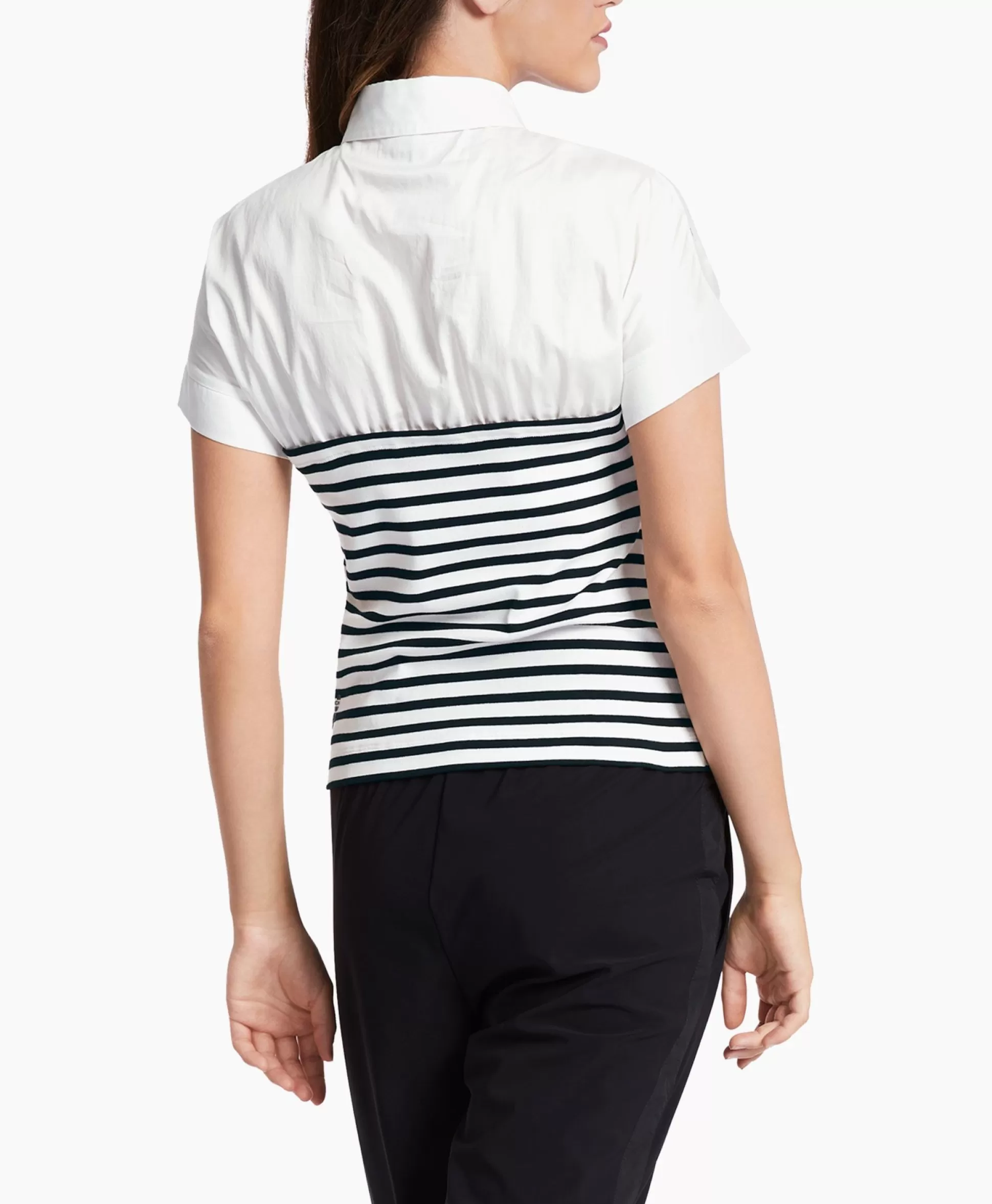 Online Blouse Ws 51.18 J90 Zwart Dames Polo's