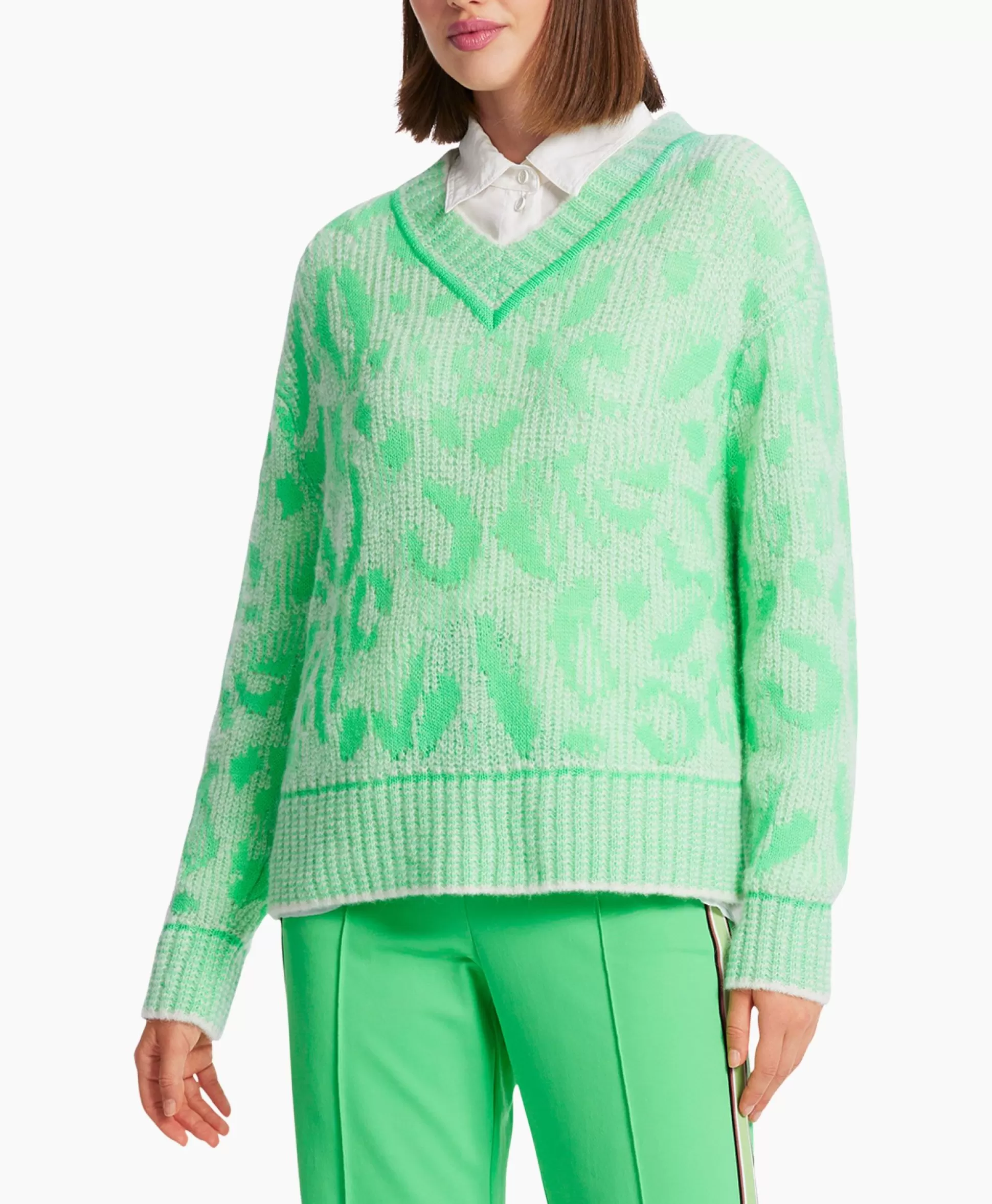 Discount Pullover Ws 41.03 M01 Groen Dames Truien