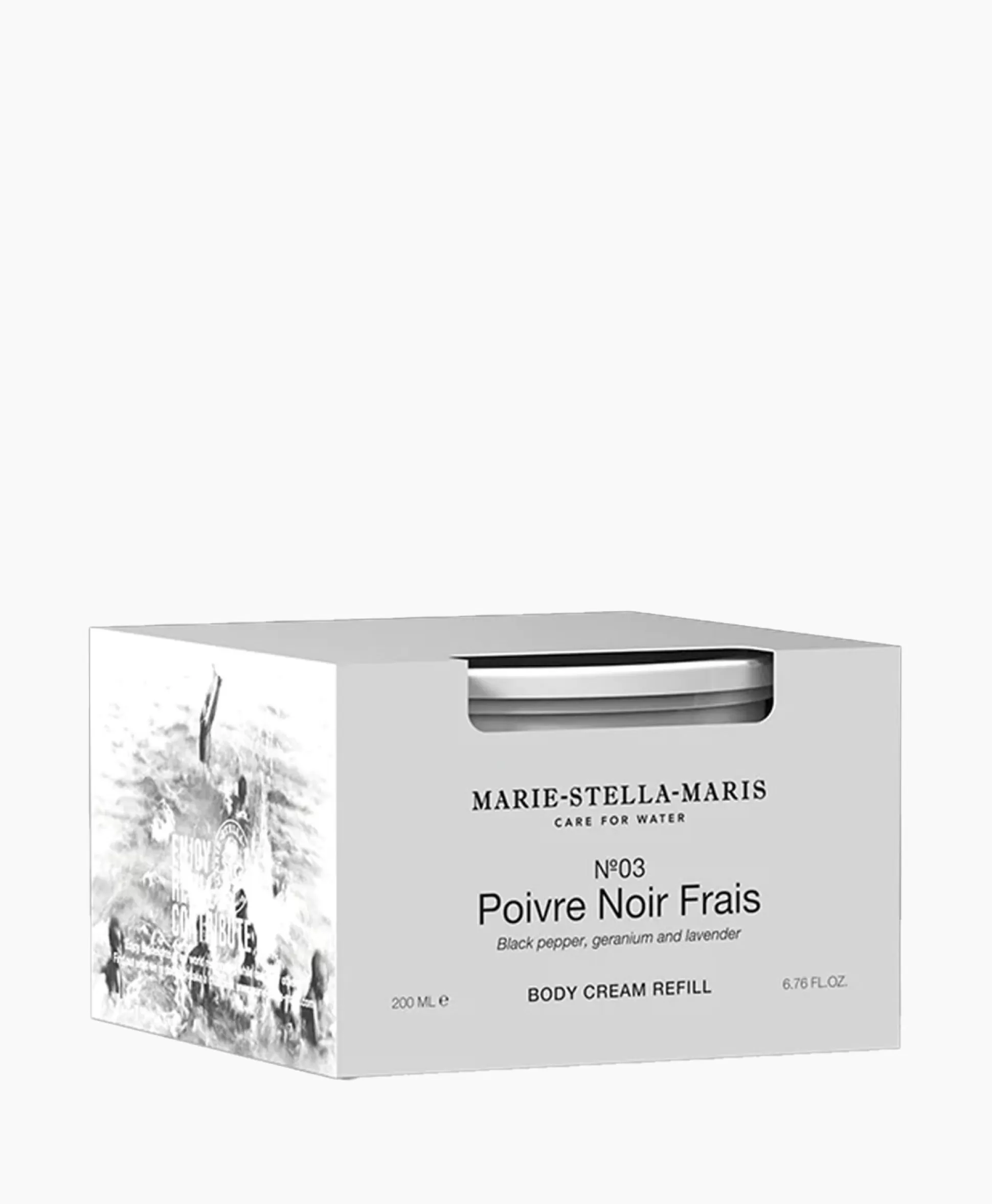 New Body Cream Poivre Noir Frais 200 Ml -Diversen Lifestyle Lifestyle