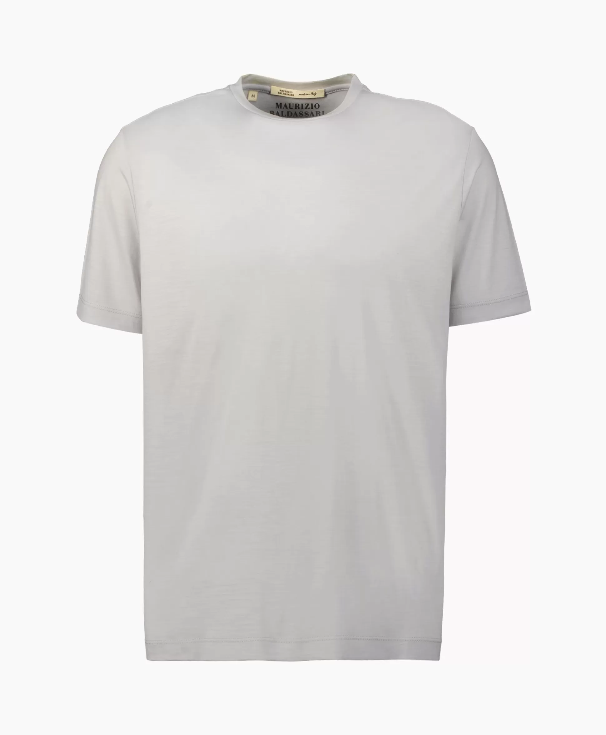 New T-Shirt Korte Mouw Short Sleeves Beige Heren T-Shirts