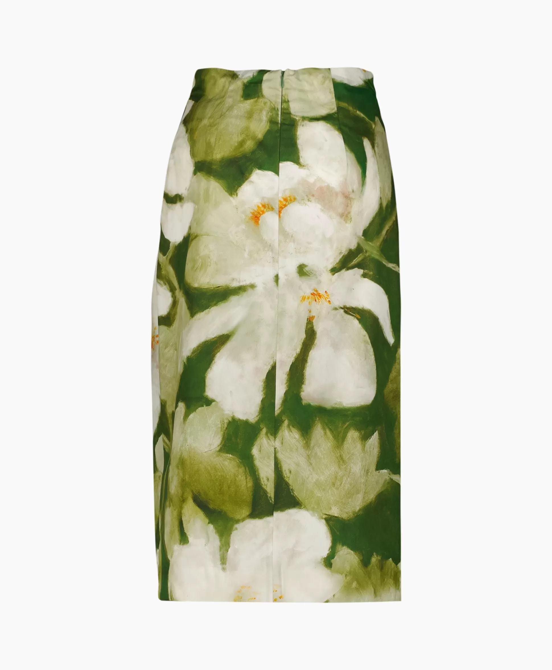 Cheap Midi Rok Adele-J3Ap08 Groen Dames Rokken