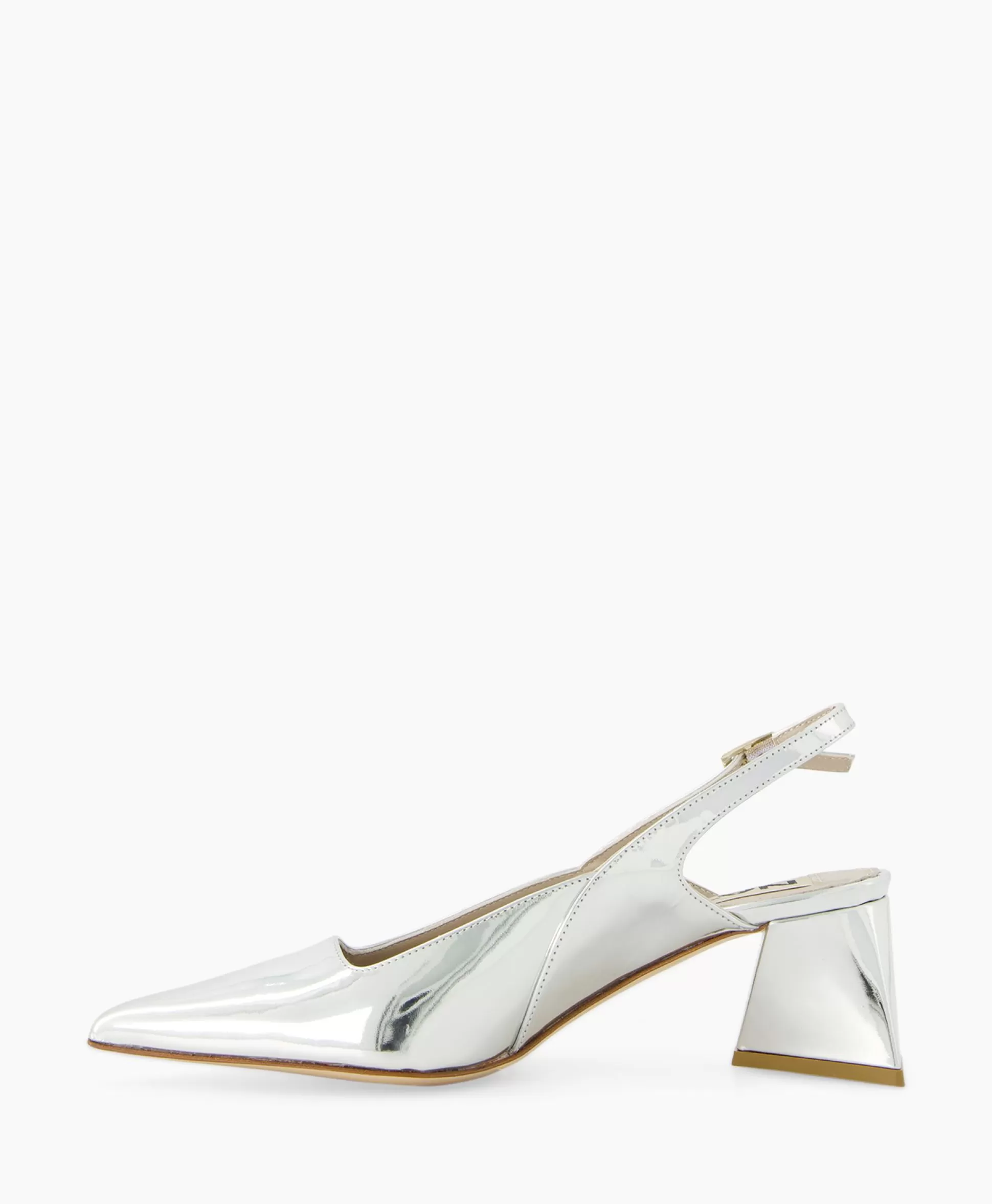 Fashion Pump Specchio Argento Zilver Dames Pumps