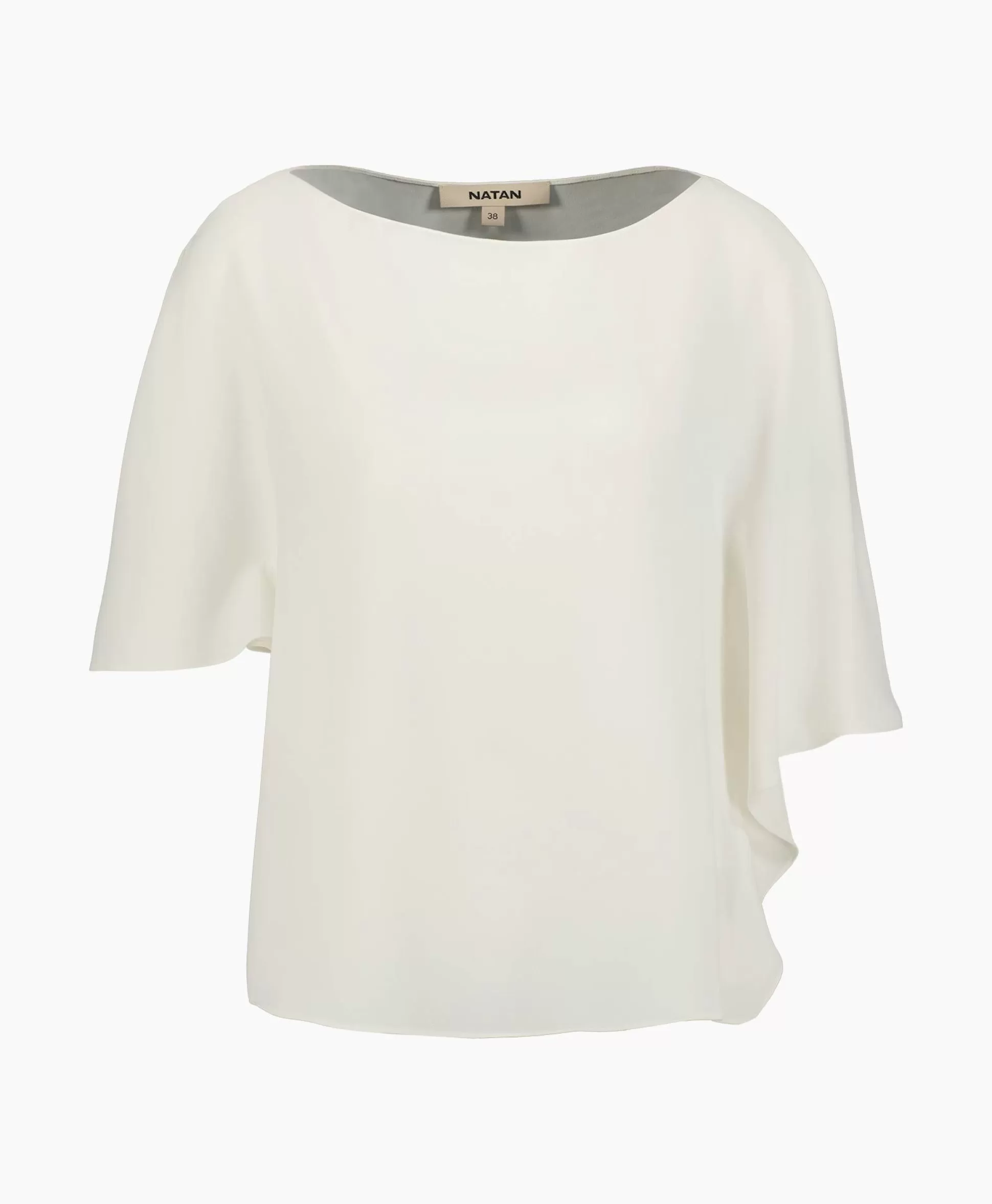 Sale Top Angele-N6Nj03 Ecru Dames T-Shirts & Tops