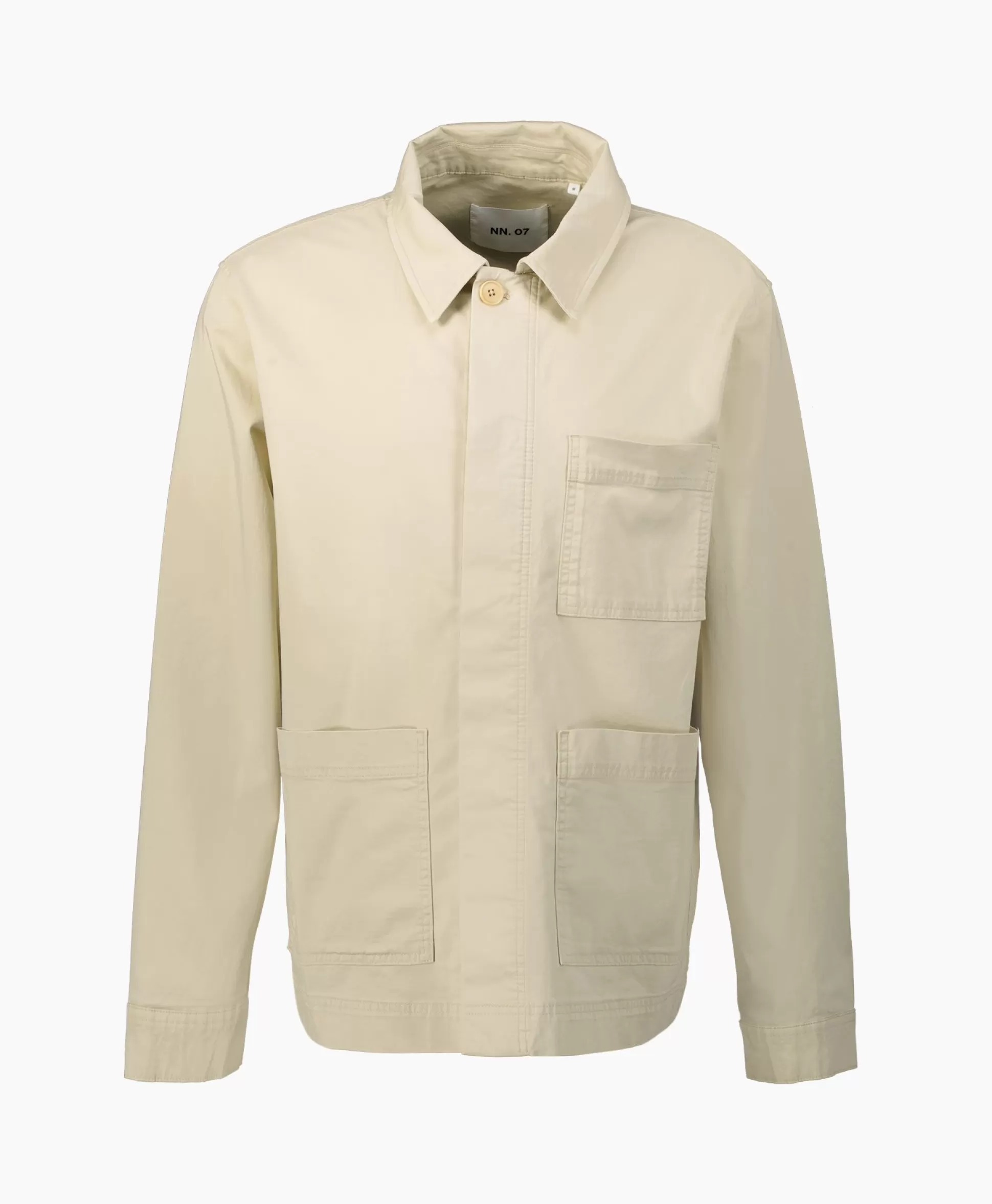 New Overshirt Olav Ecru Heren Jassen