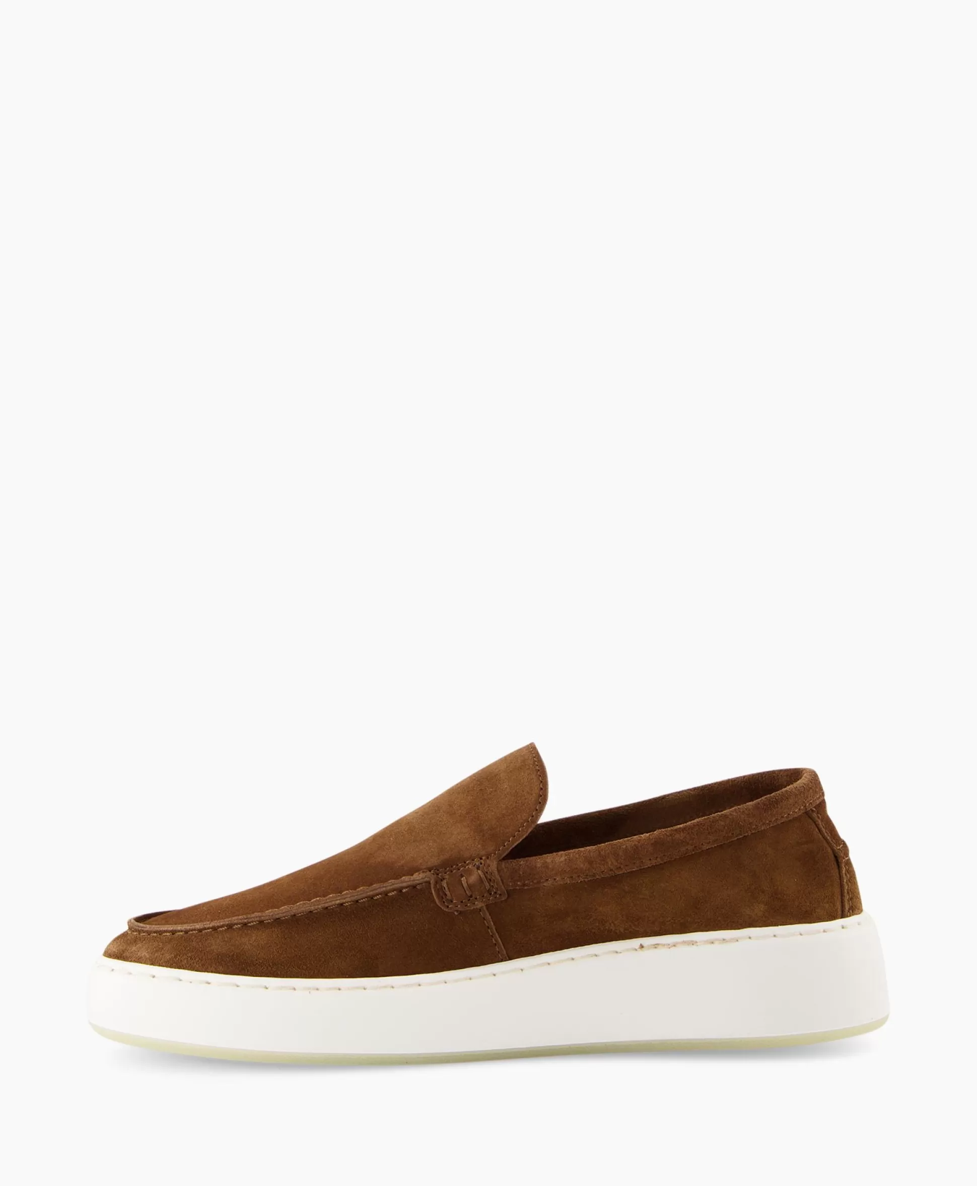 Store Loafer Jiro Mio Bruin Heren Instappers