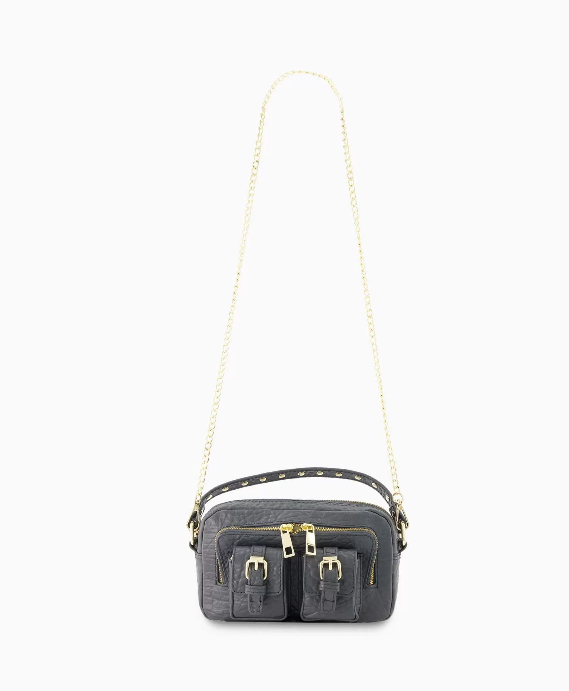 Hot Schouder / Hand Tas Helena Buckle New Zealand Grijs Dames Tassen