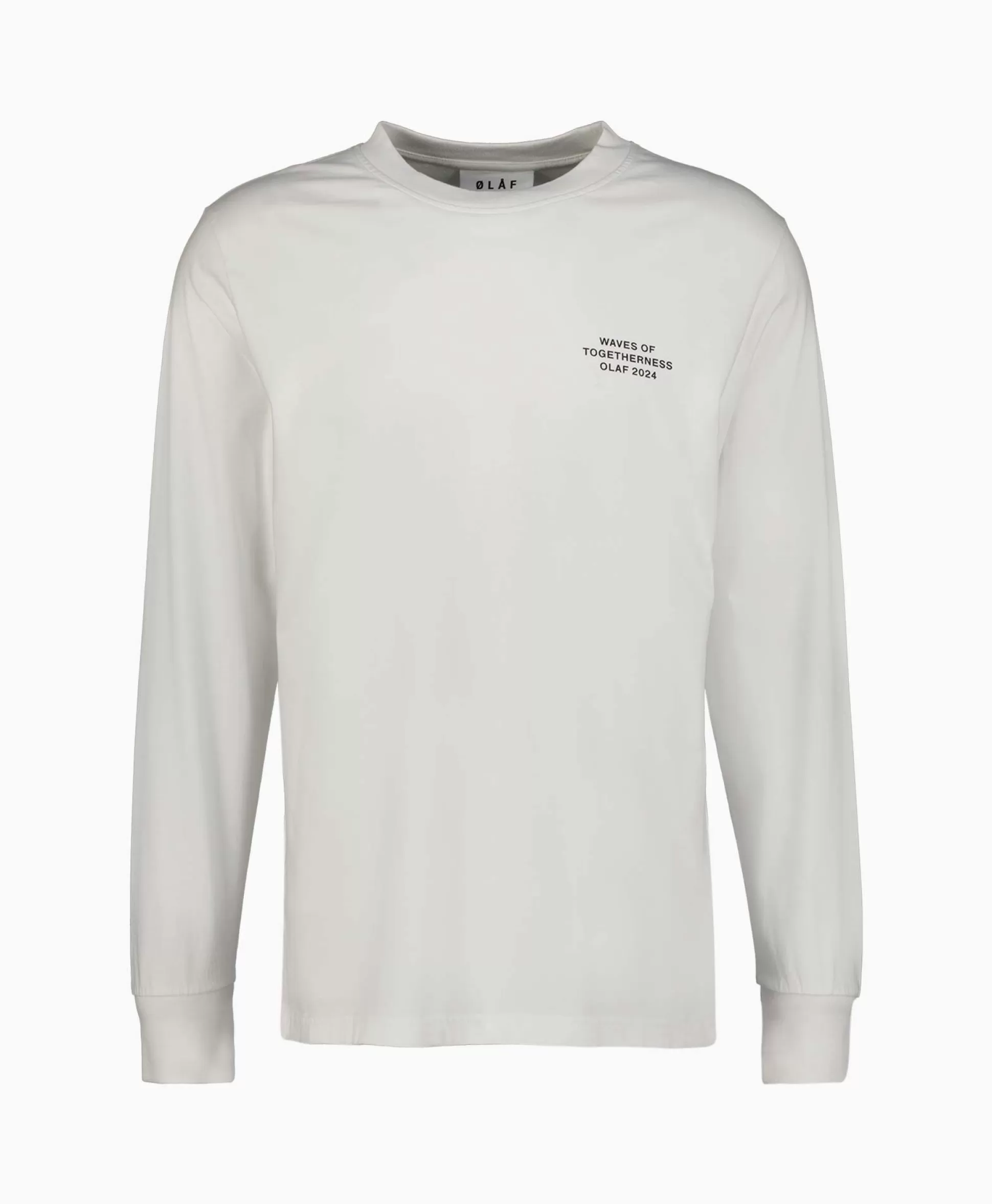 Hot Longsleeve Waves Of Togetherness Off White Heren T-Shirts