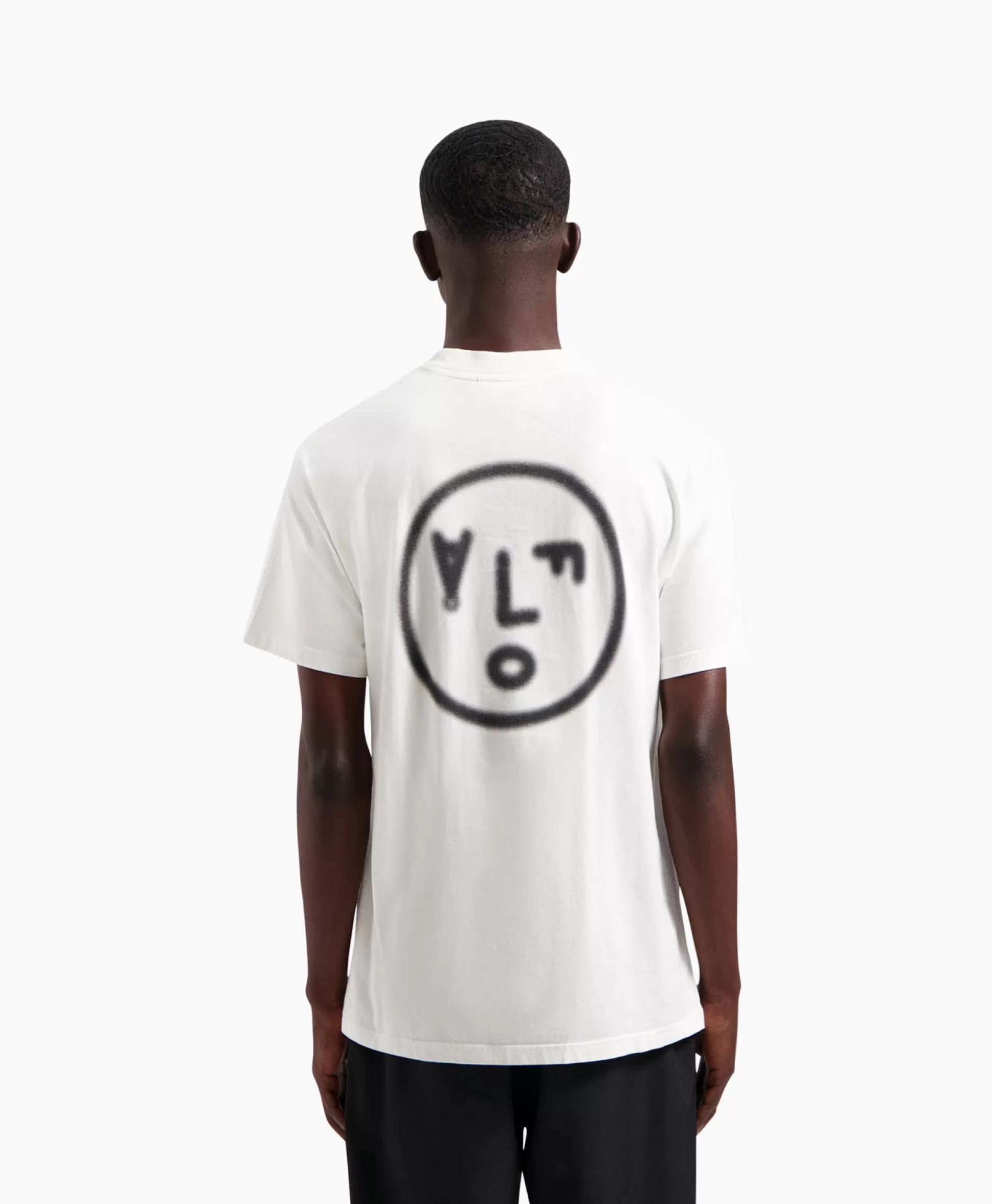 Best Sale T-Shirt Blur Face Wit Heren T-Shirts