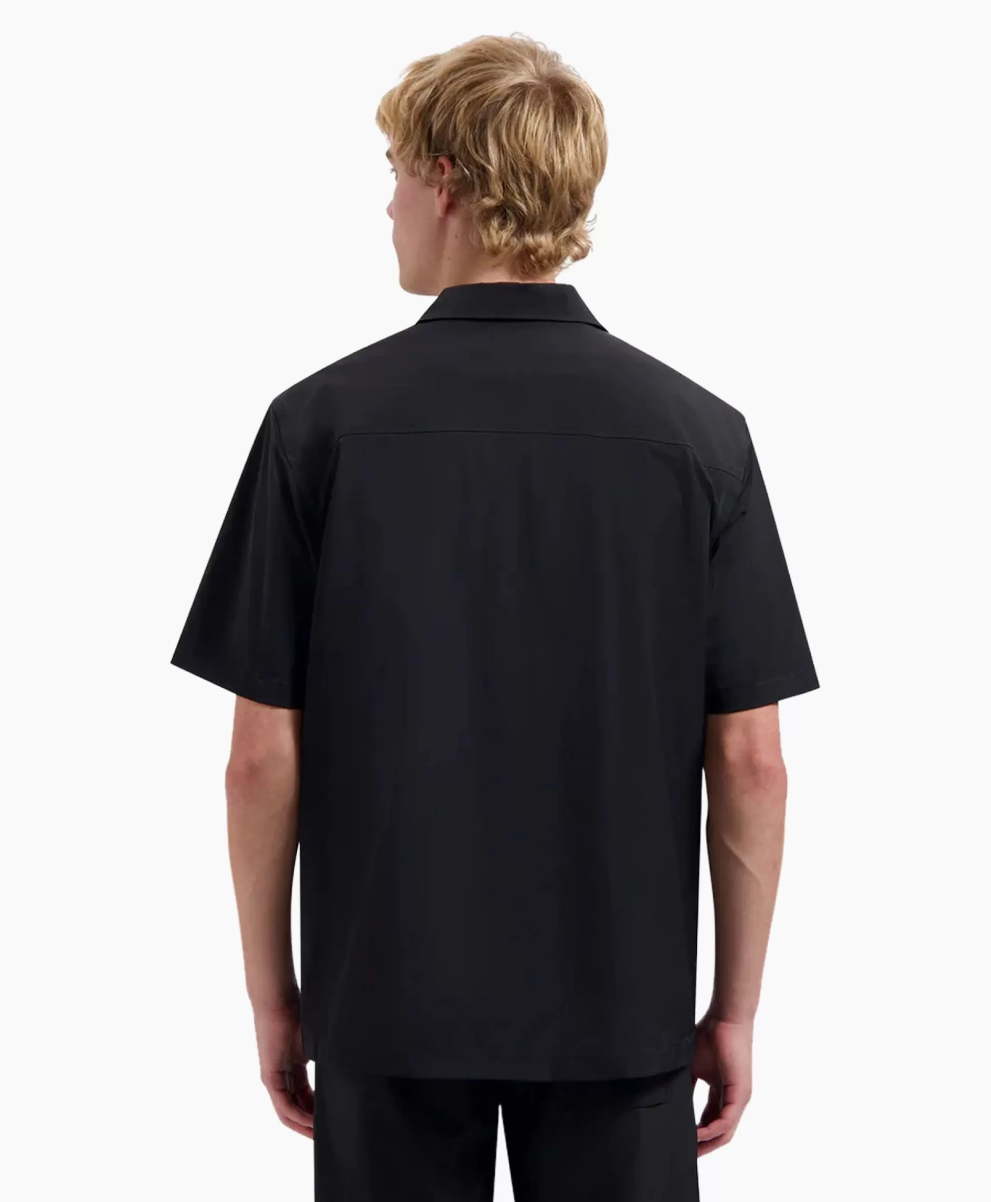 Shop T-Shirt Korte Mouw Nylon Ss Zwart Heren T-Shirts