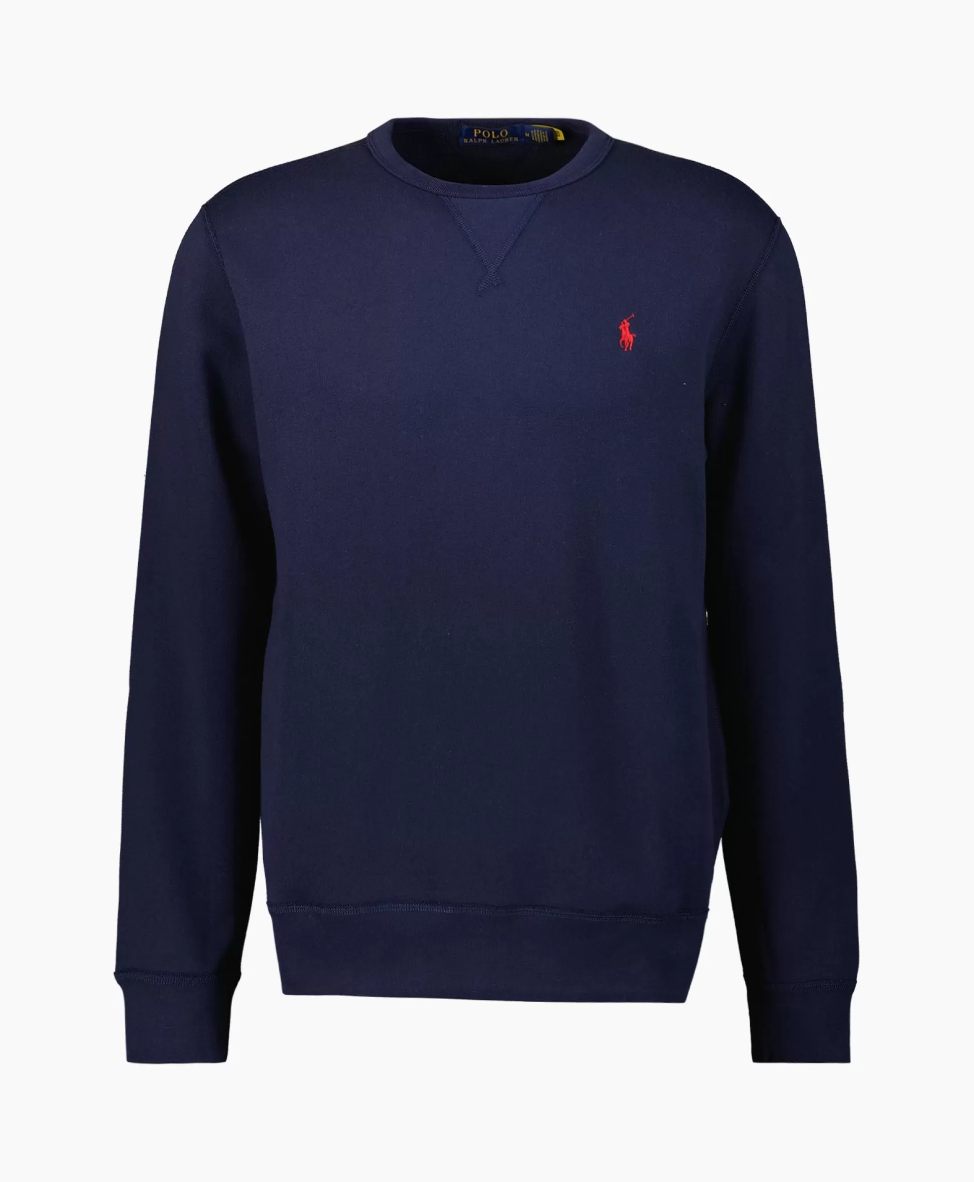 Best Sale Longsleeve Long Sleeve Knit Donker Blauw Heren T-Shirts