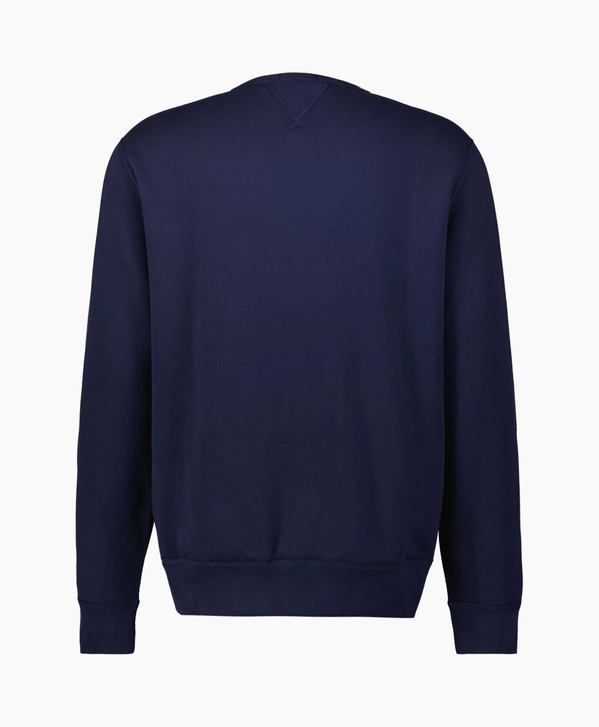 Best Sale Longsleeve Long Sleeve Knit Donker Blauw Heren T-Shirts