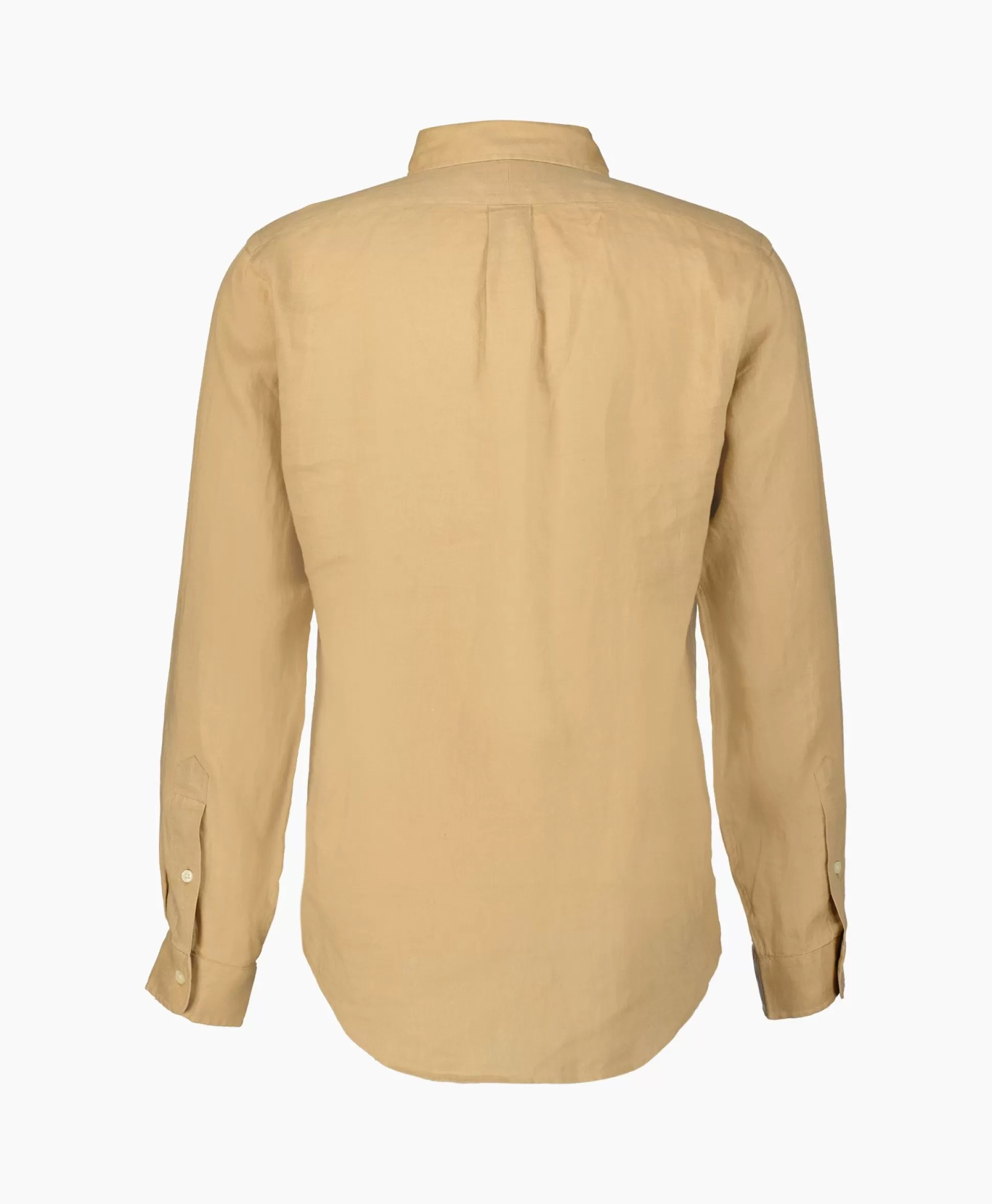 Cheap Overhemd Linen Camel Heren Overhemden