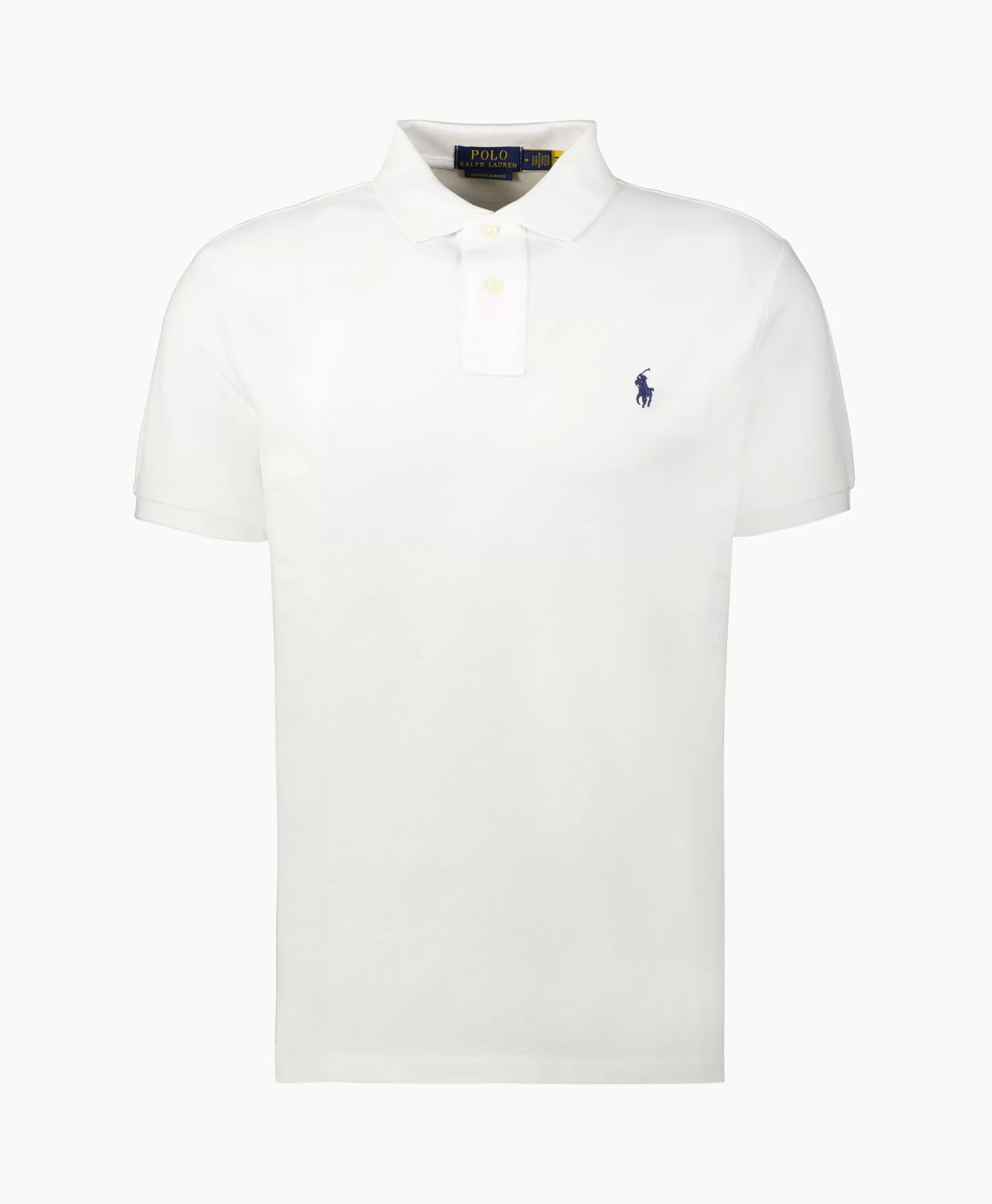 Outlet Polo Short Sleeve Knit Wit Heren Polo's