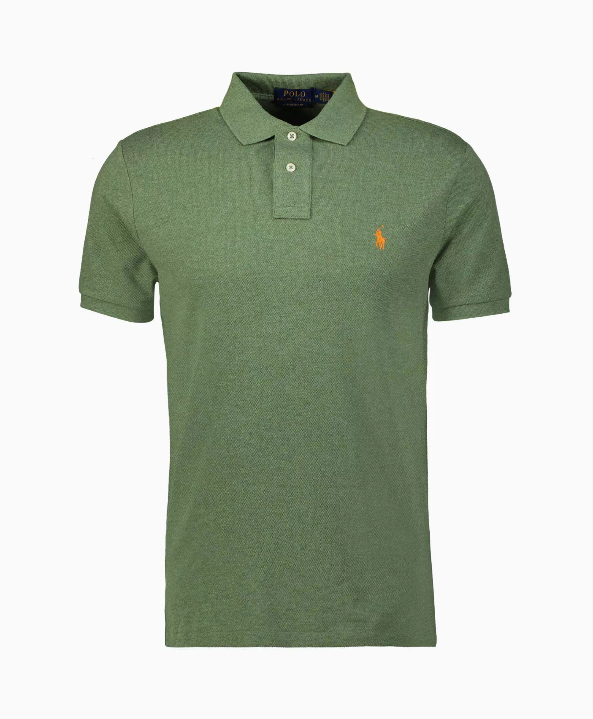 New Polo Short Sleeve-Knit Groen Heren Polo's