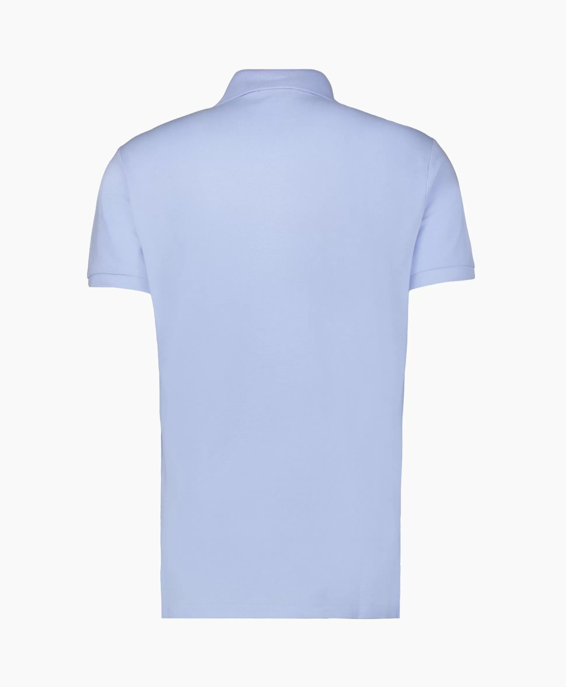 Clearance Polo Short Sleeve-Knit Licht Blauw Heren Polo's