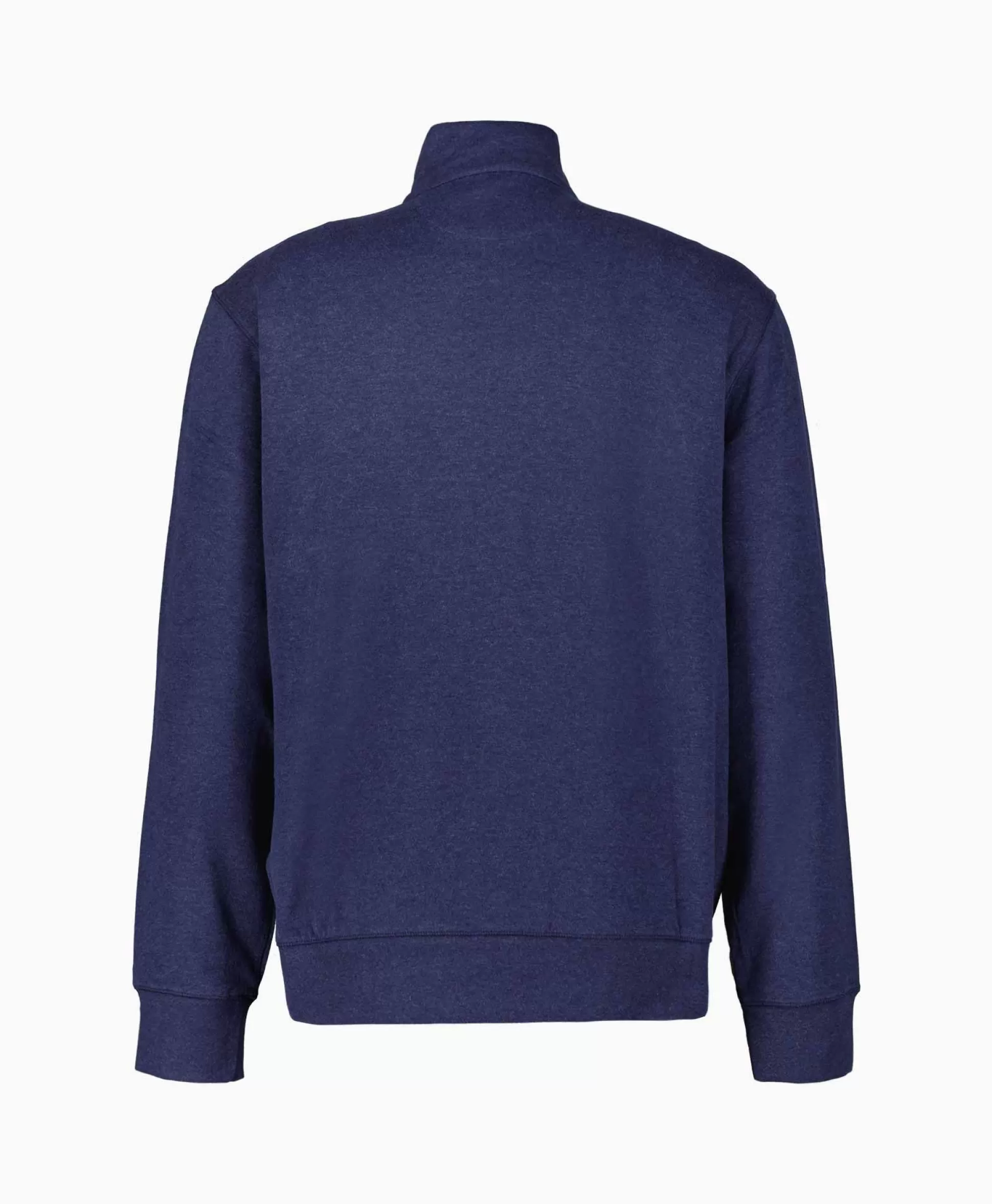 Outlet Pullover Double Knit Jersey Donker Blauw Heren Truien