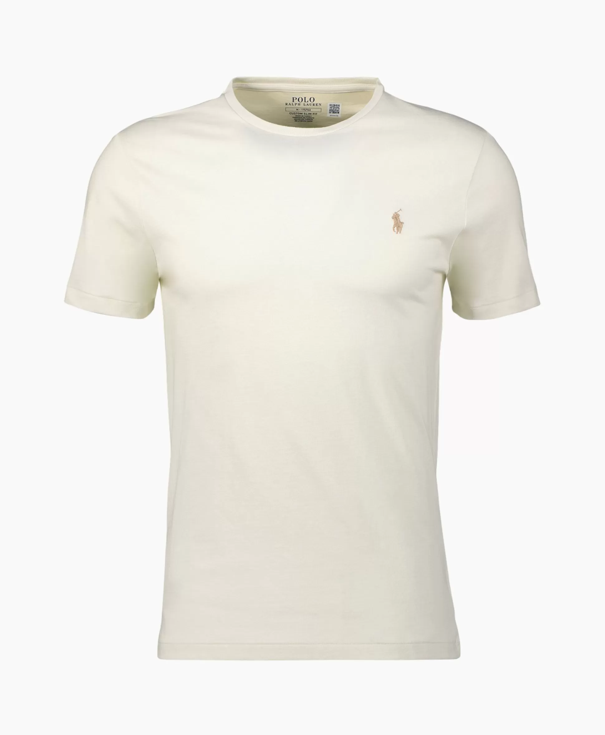 Discount T-Shirt Korte Mouw Short Sleeve Zand Heren T-Shirts