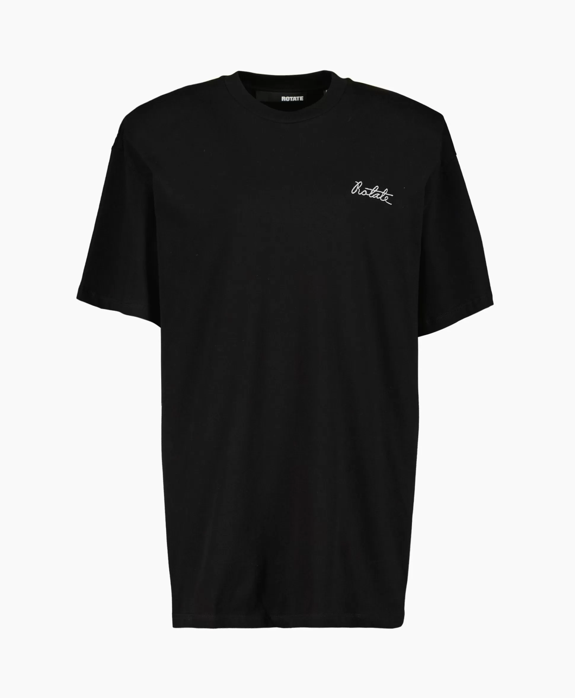 Cheap T-Shirt Korte Mouw Oversized Logo Zwart Dames T-Shirts & Tops