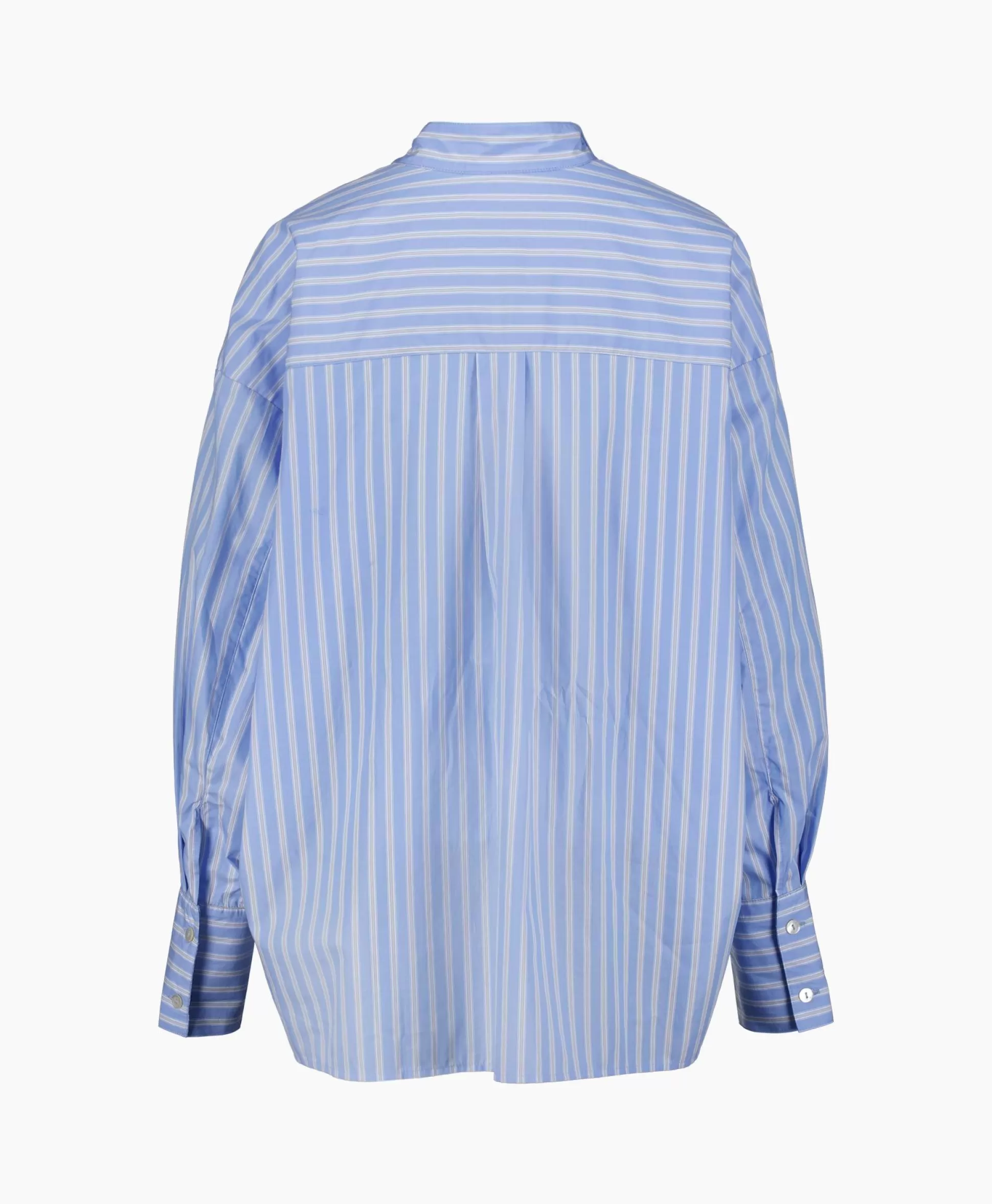 Fashion Blouse Penelope Poplin Licht Blauw Dames Blouses