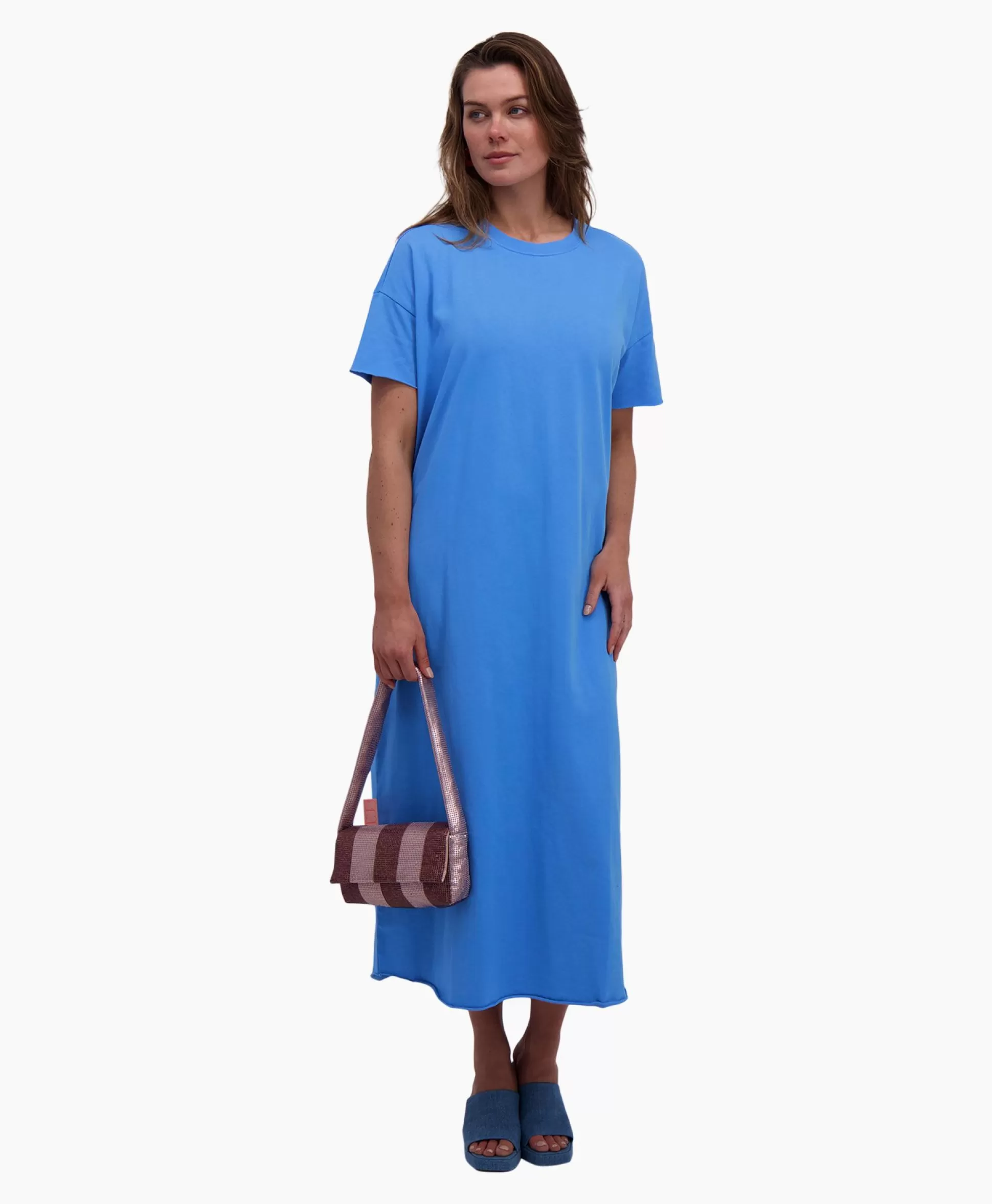 Fashion Maxi Jurk Gigi Blauw Dames Jurken