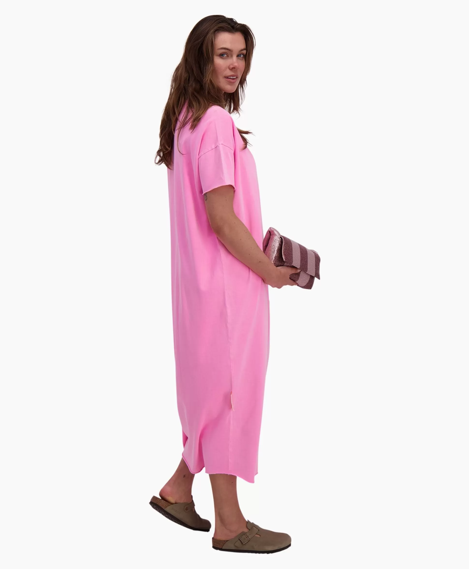 Sale Maxi Jurk Gigi Pink Dames Jurken