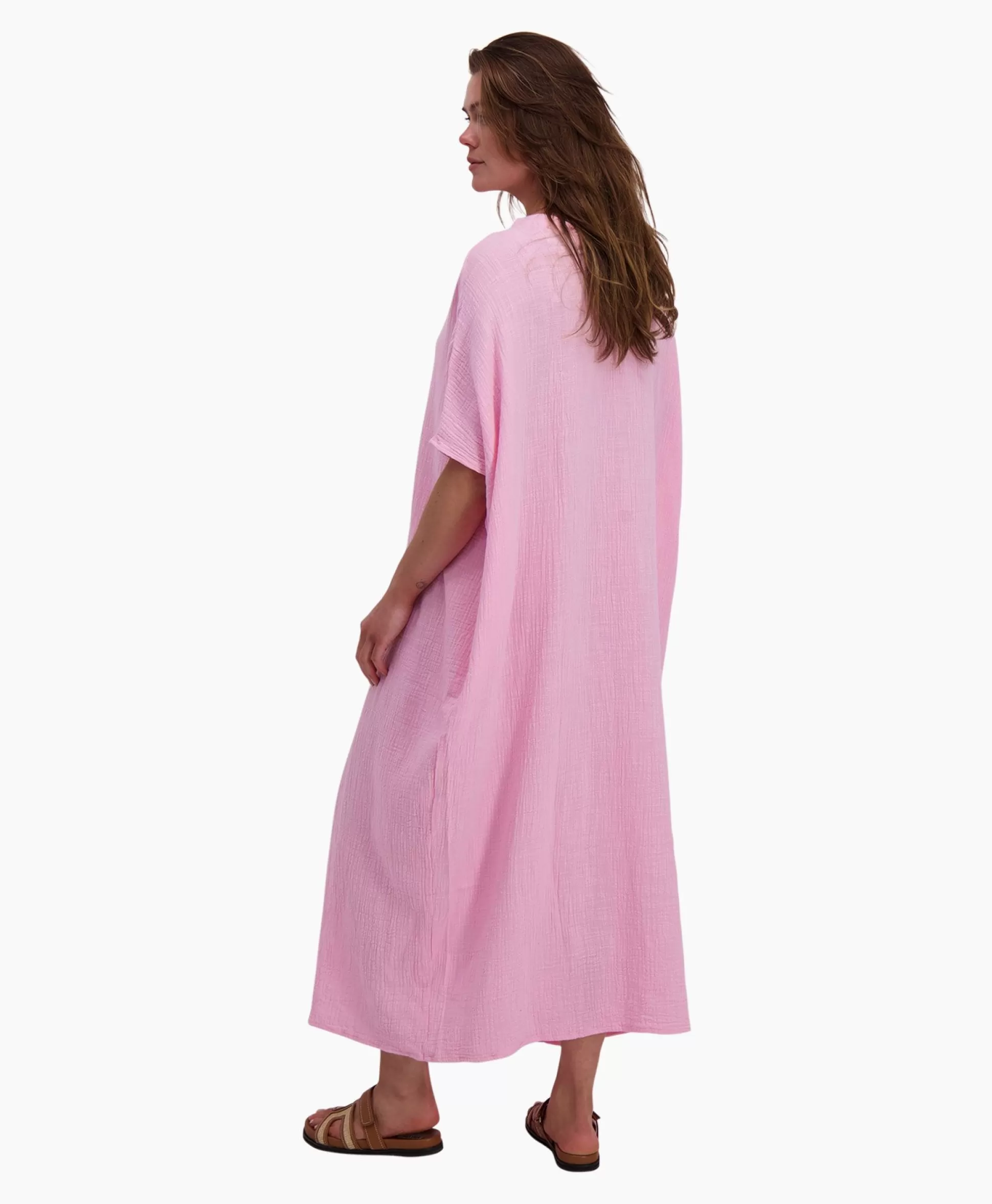 Hot Maxi Jurk Monoi Bamboo Rose Dames Jurken