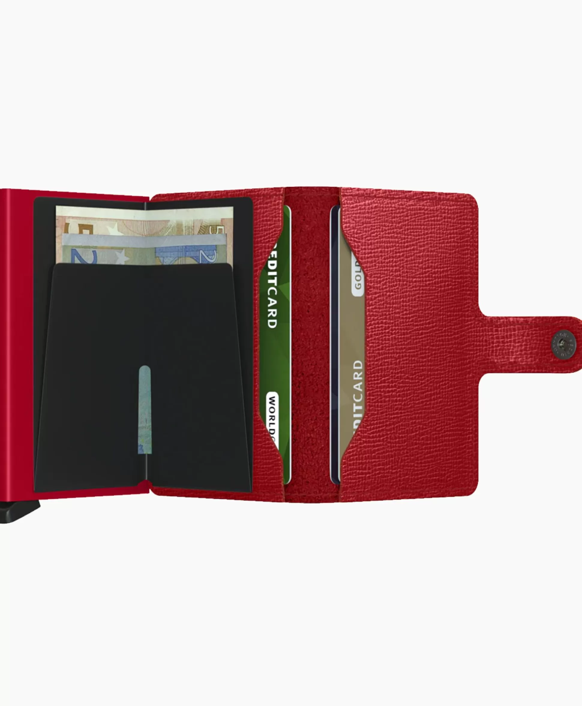 Store Portemonnee Miniwallet Crisple Rood Dames Portemonnees