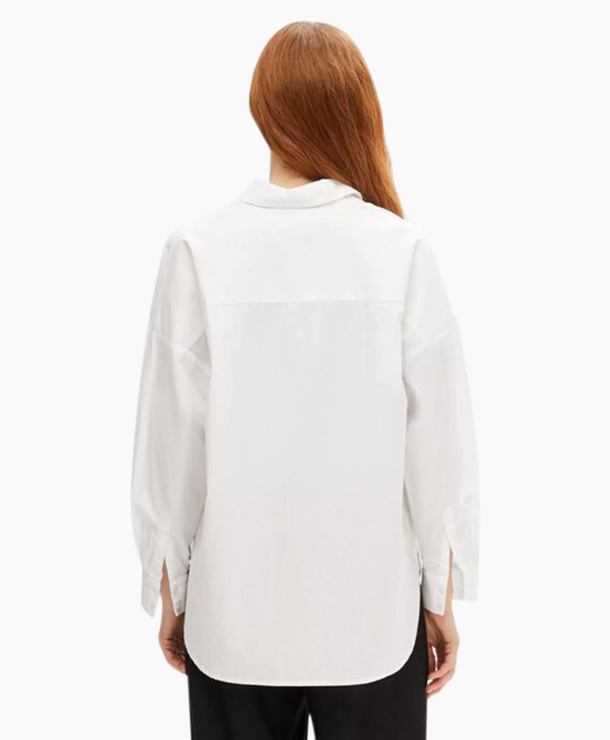 Store Blouse Dina-Sanni Ls Shirt Noos Wit Dames Blouses