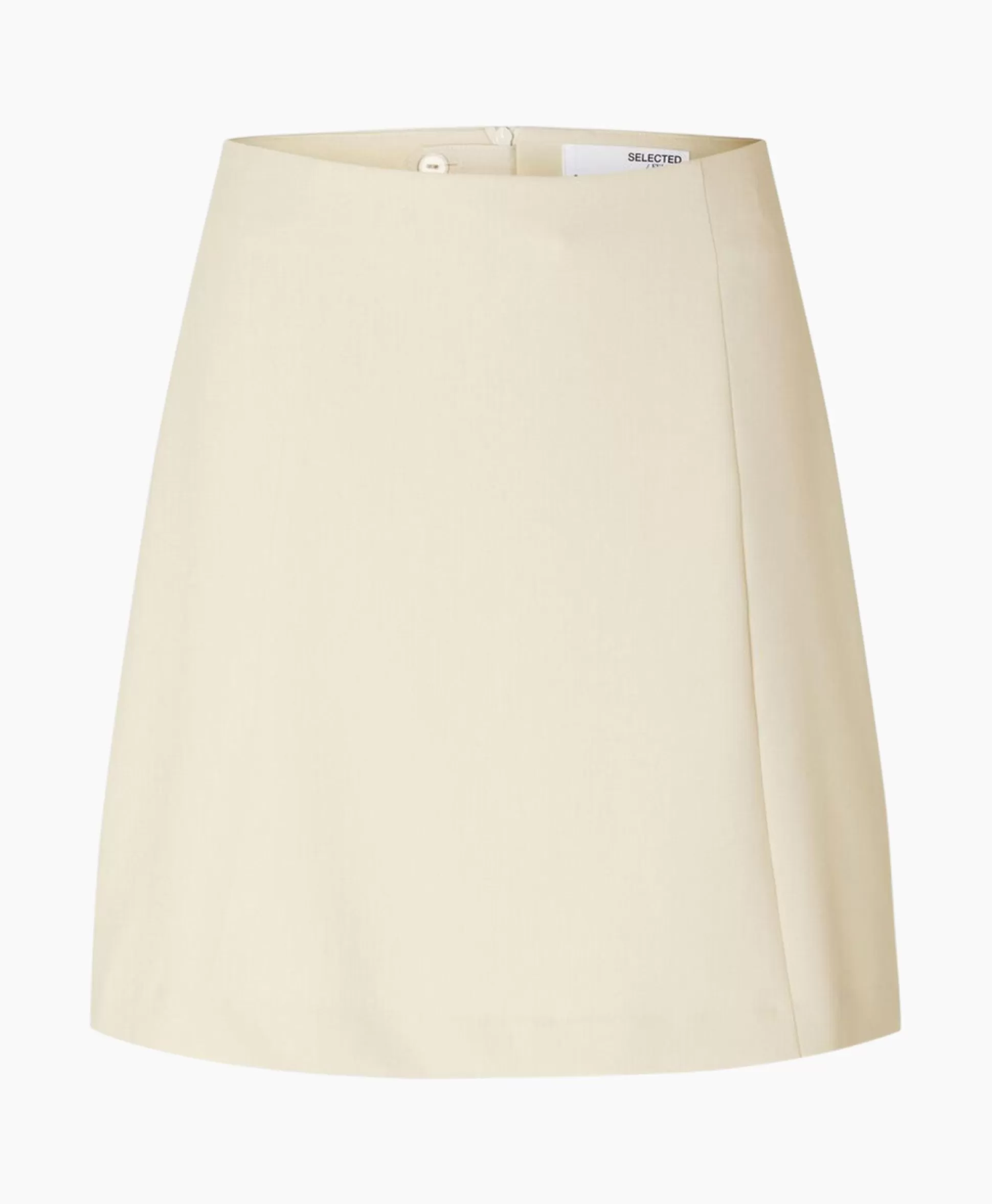 Discount Minirok Rita Mw Short Skirt Birch Off White Dames Rokken