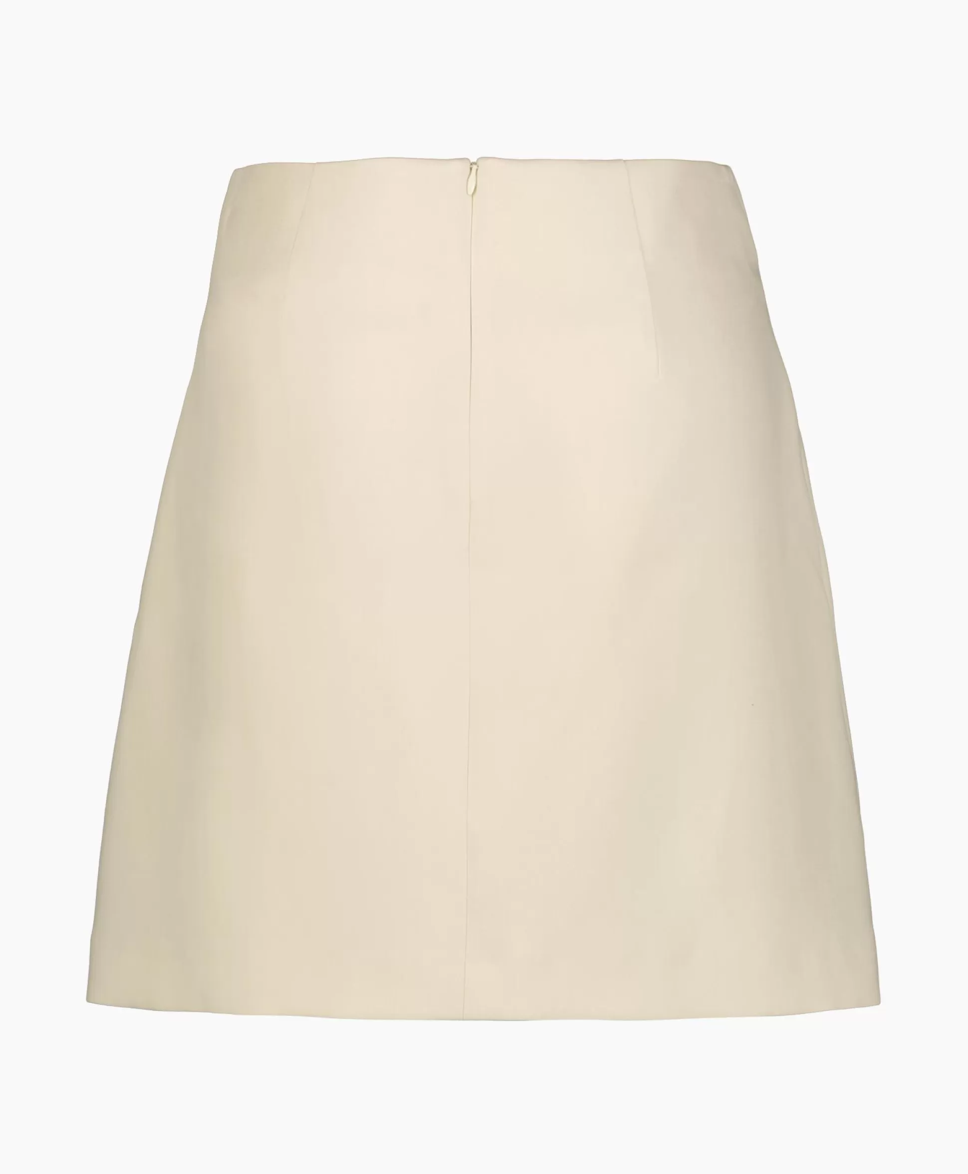 Discount Minirok Rita Mw Short Skirt Birch Off White Dames Rokken