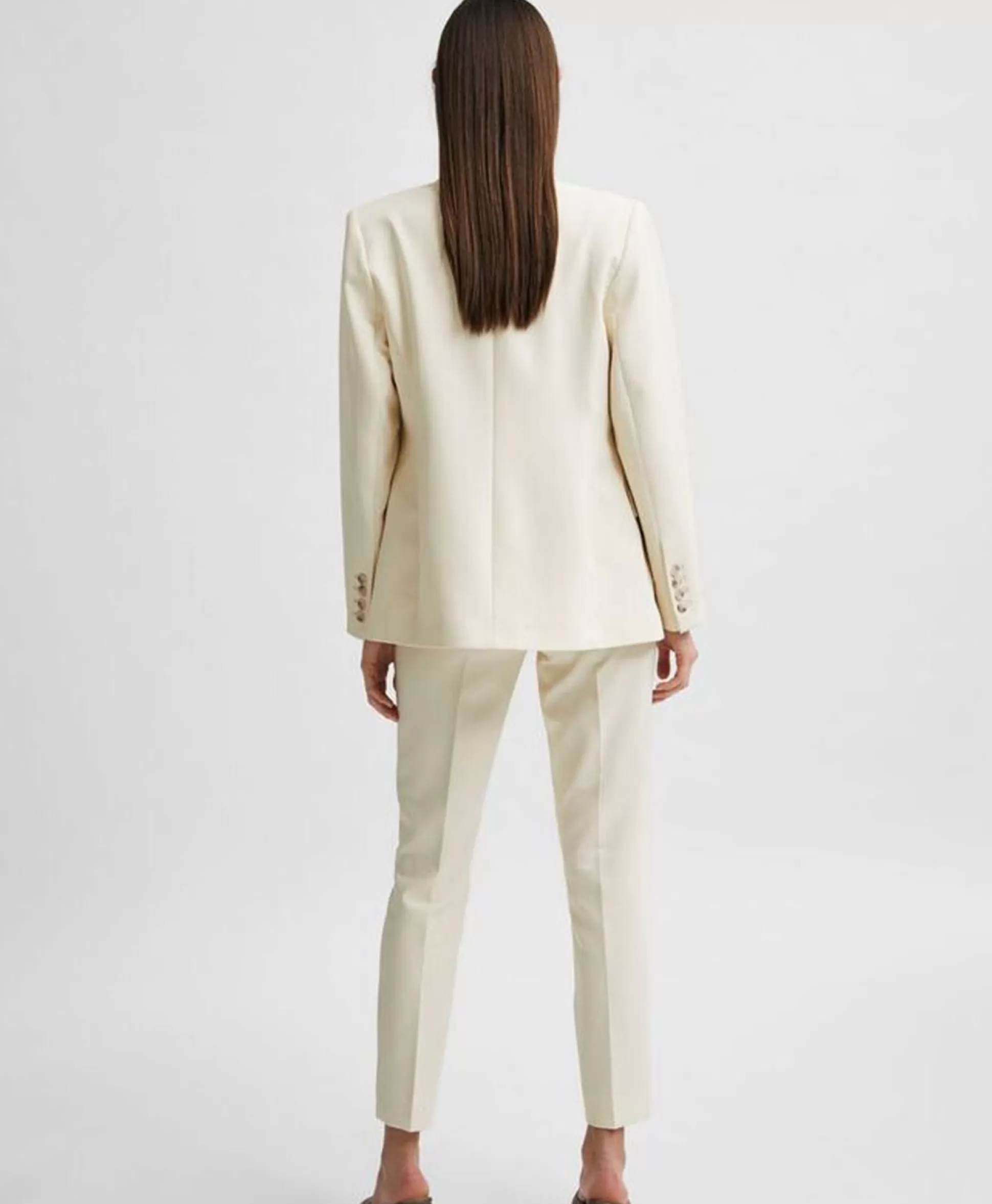 Cheap Jasje Rita Classic Blazer Birch B Off White Dames Blazers