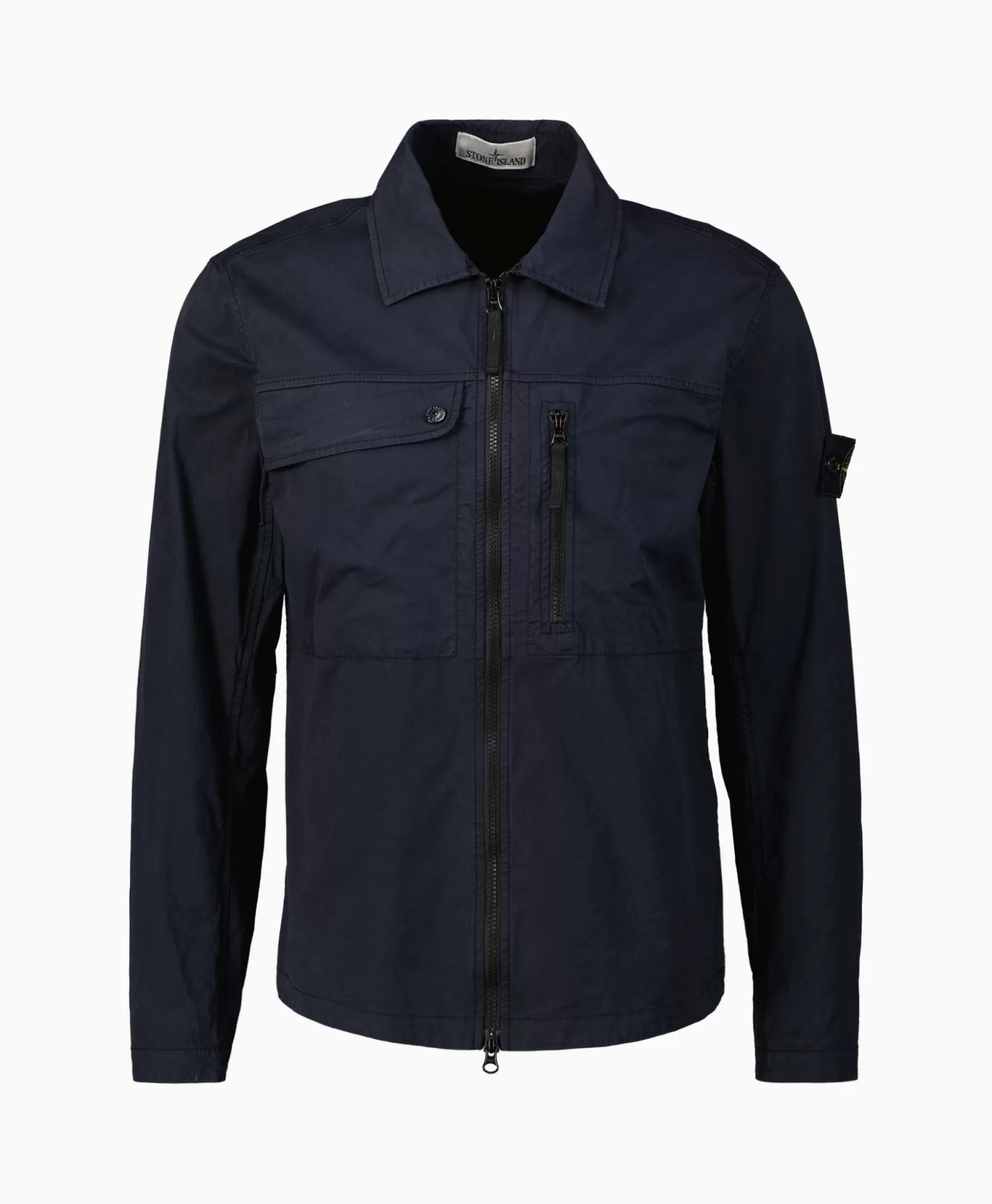 Store Overshirt 10210 Donker Blauw Heren Jassen