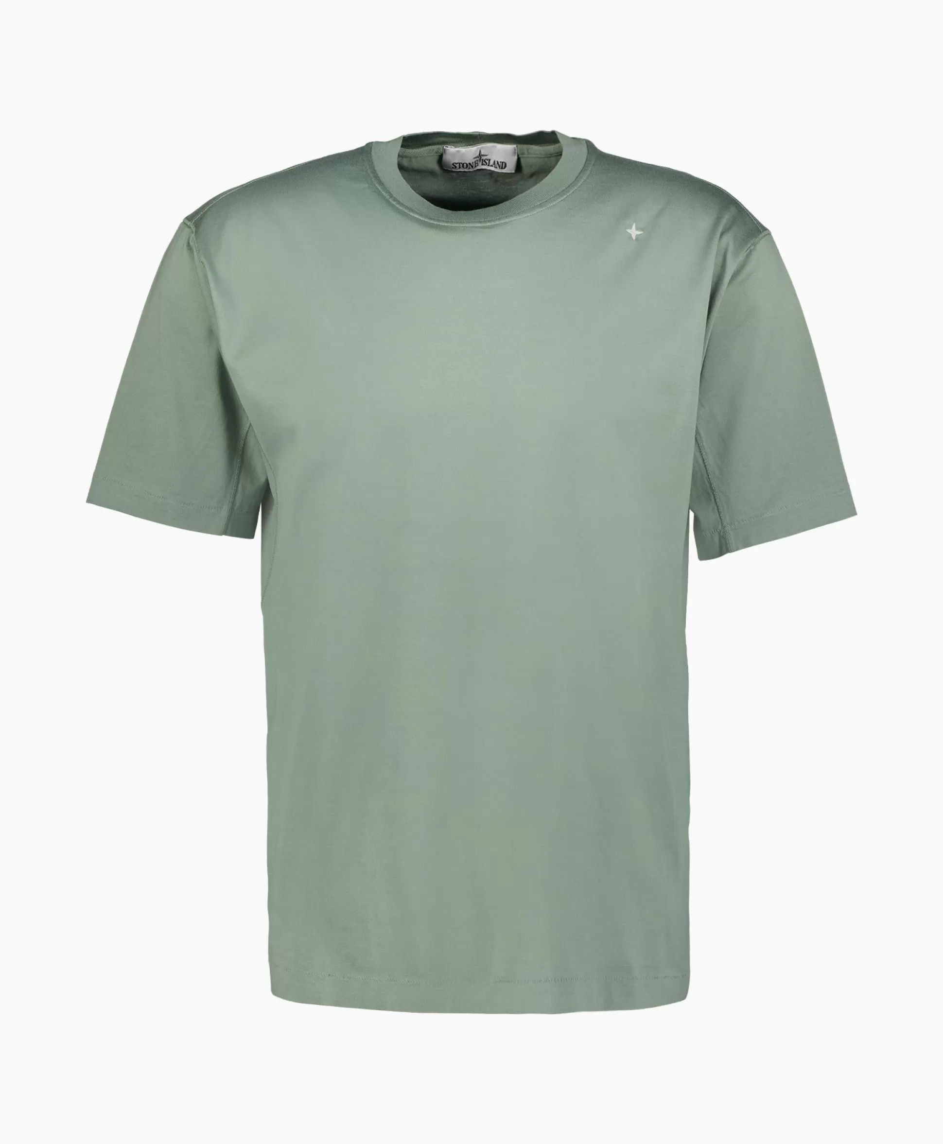 Outlet T-Shirt 203G3 Licht Groen Heren T-Shirts