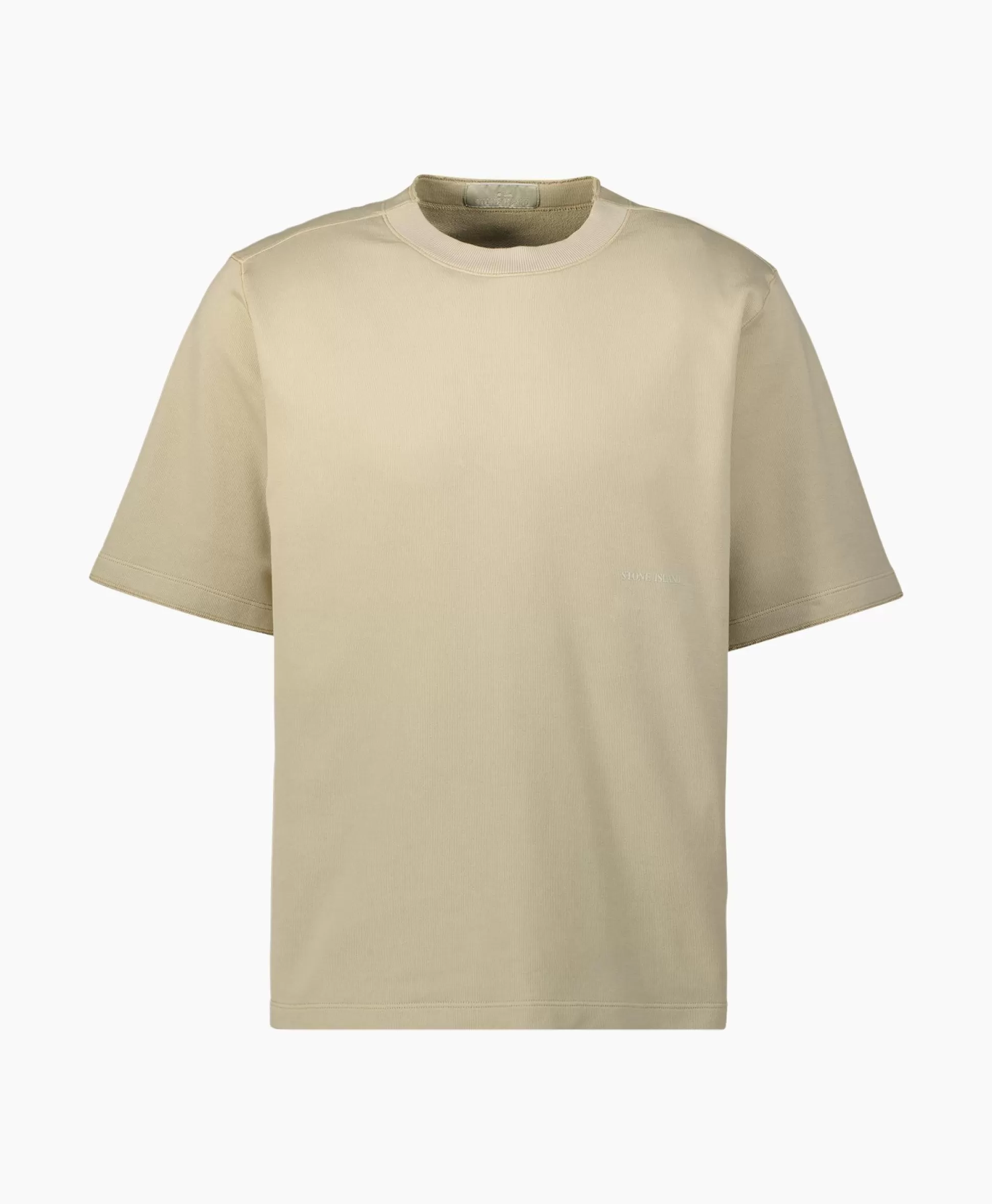 Cheap T-Shirt 222F3 Ghost Piece Beige Heren T-Shirts