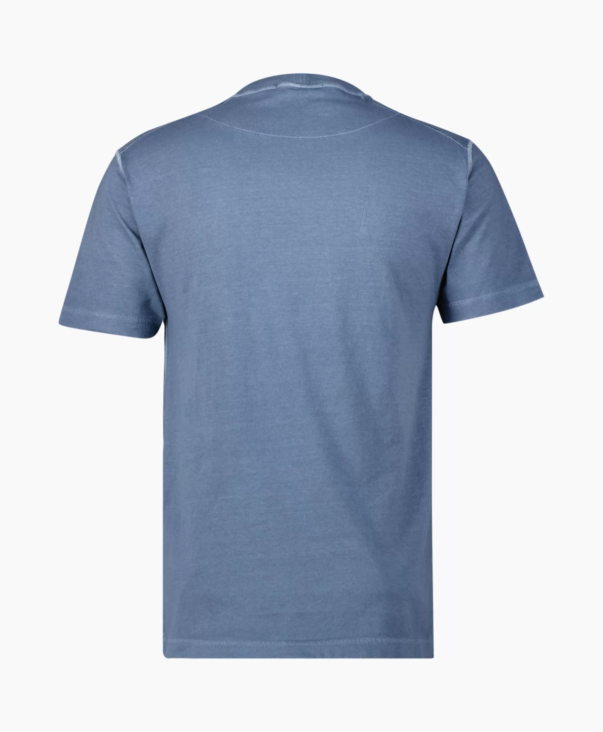 New T-Shirt 23757 Donker Blauw Heren T-Shirts